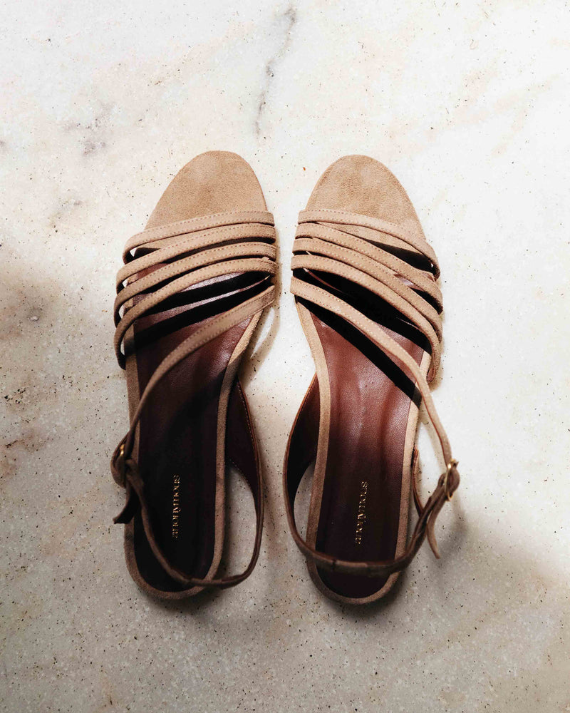 Leather sandals