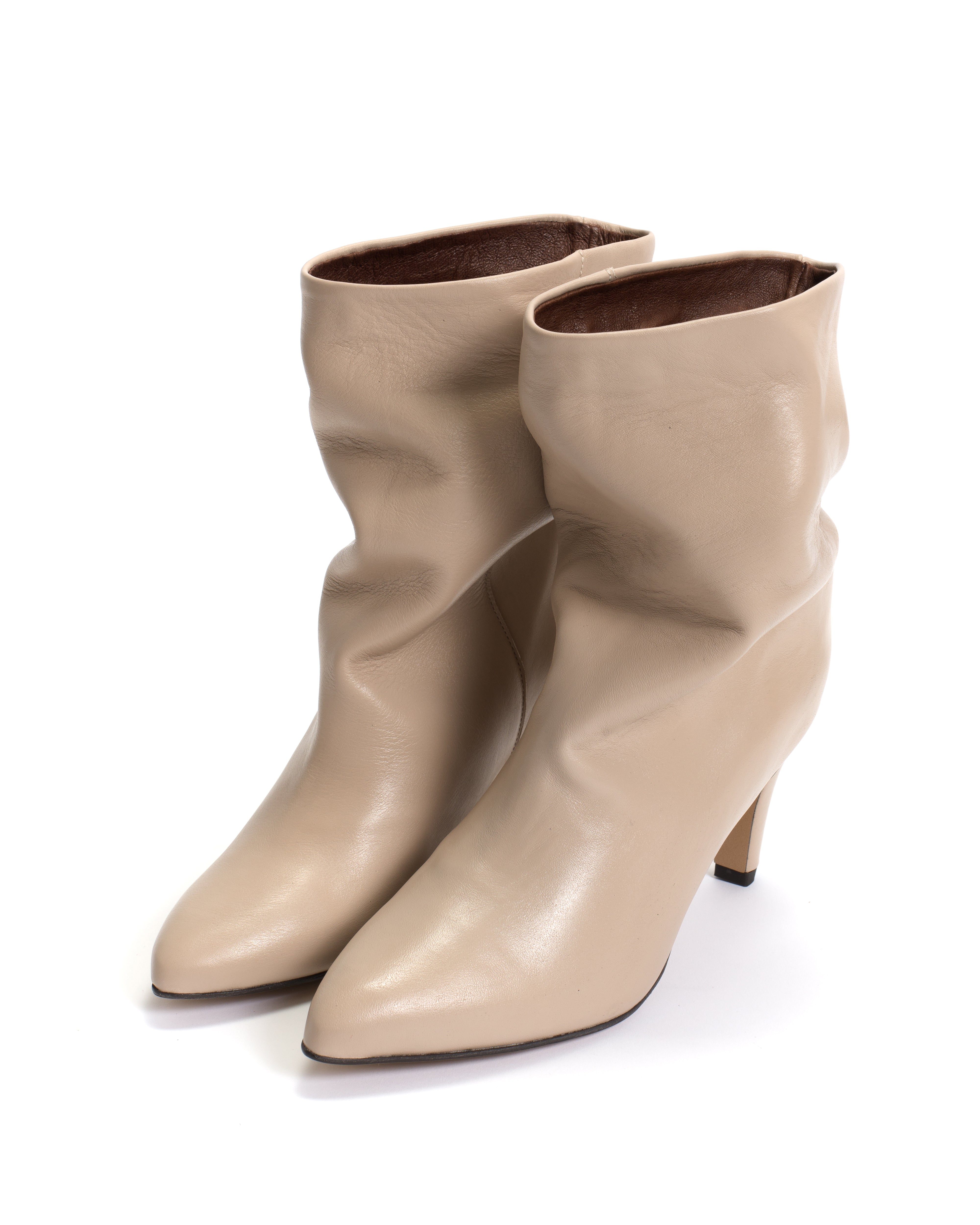 Vully 75 stiletto Soft calf Biskit beige
