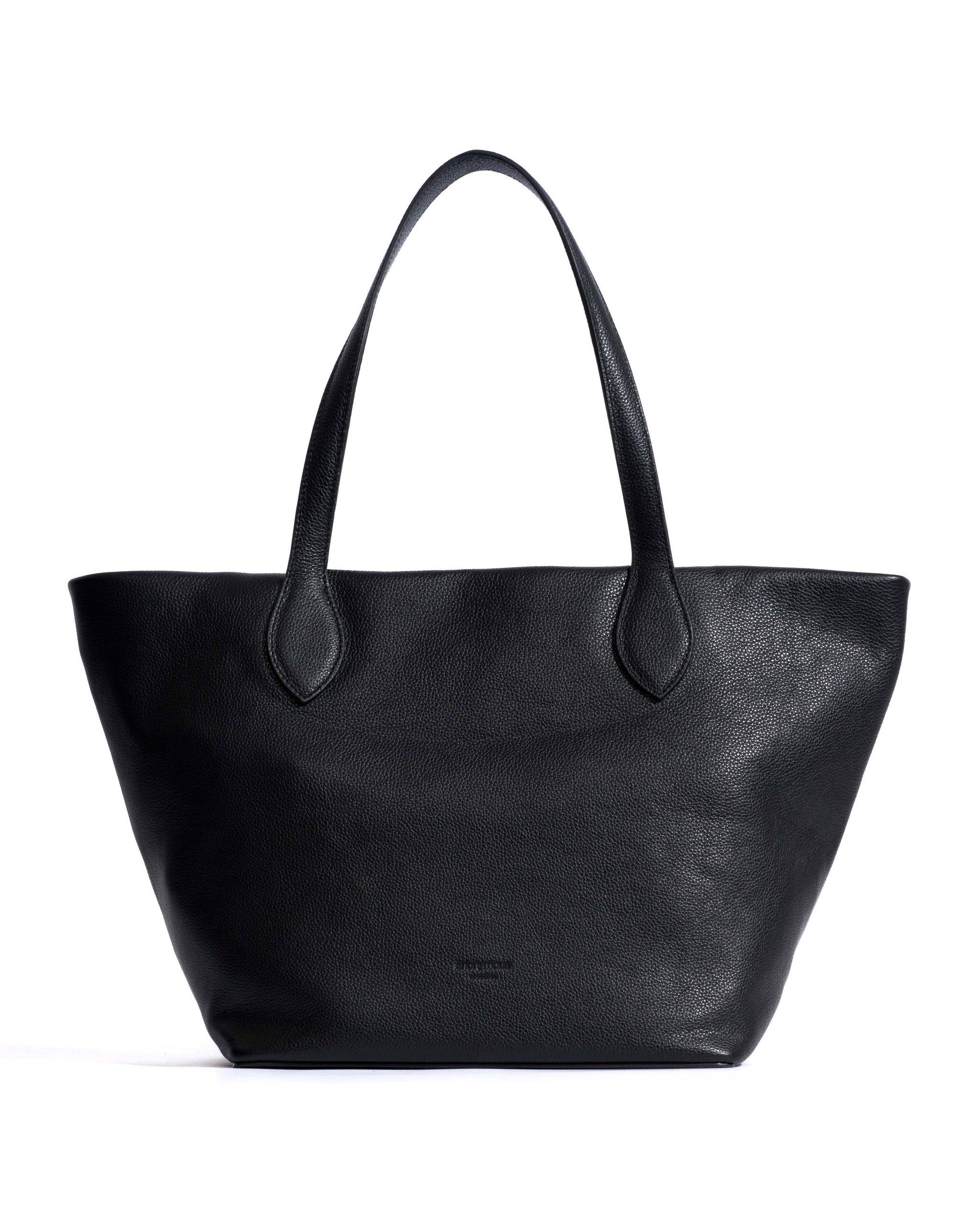Arya carryall bag Pebbled soft calf Black - Anonymous Copenhagen Bags