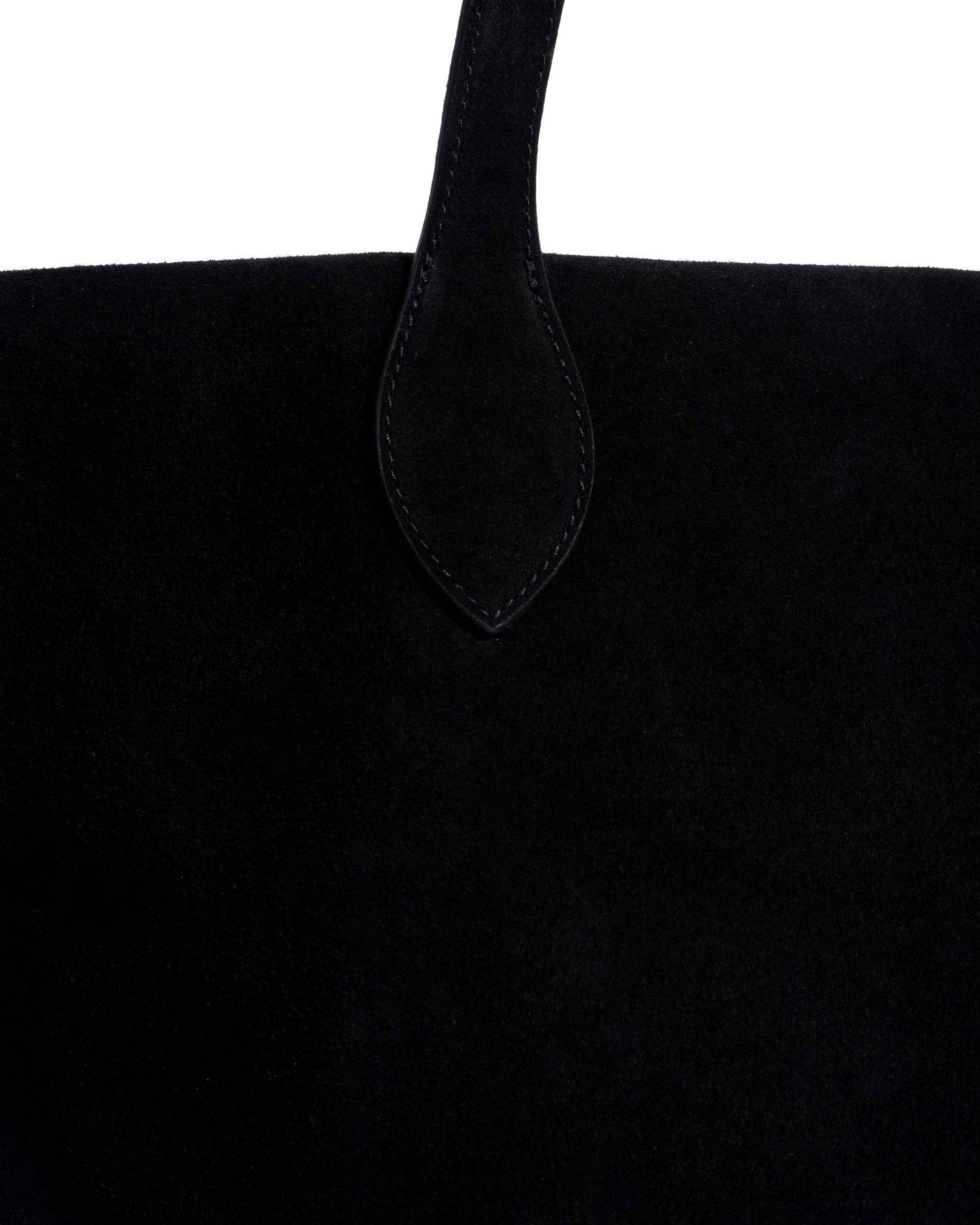 Arya carryall bag Calf suede Black