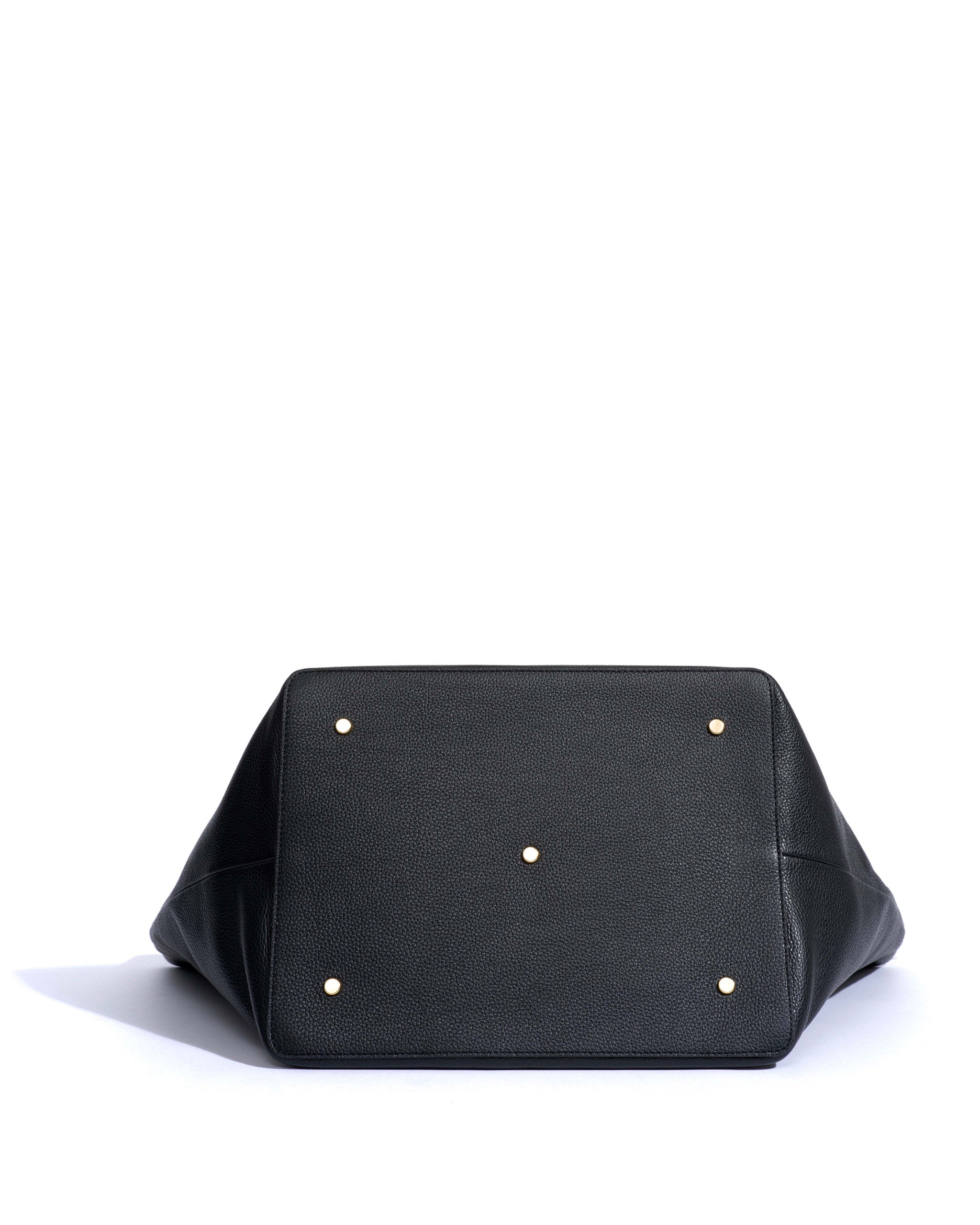 Arya carryall bag Pebbled soft calf Black - Anonymous Copenhagen Bags