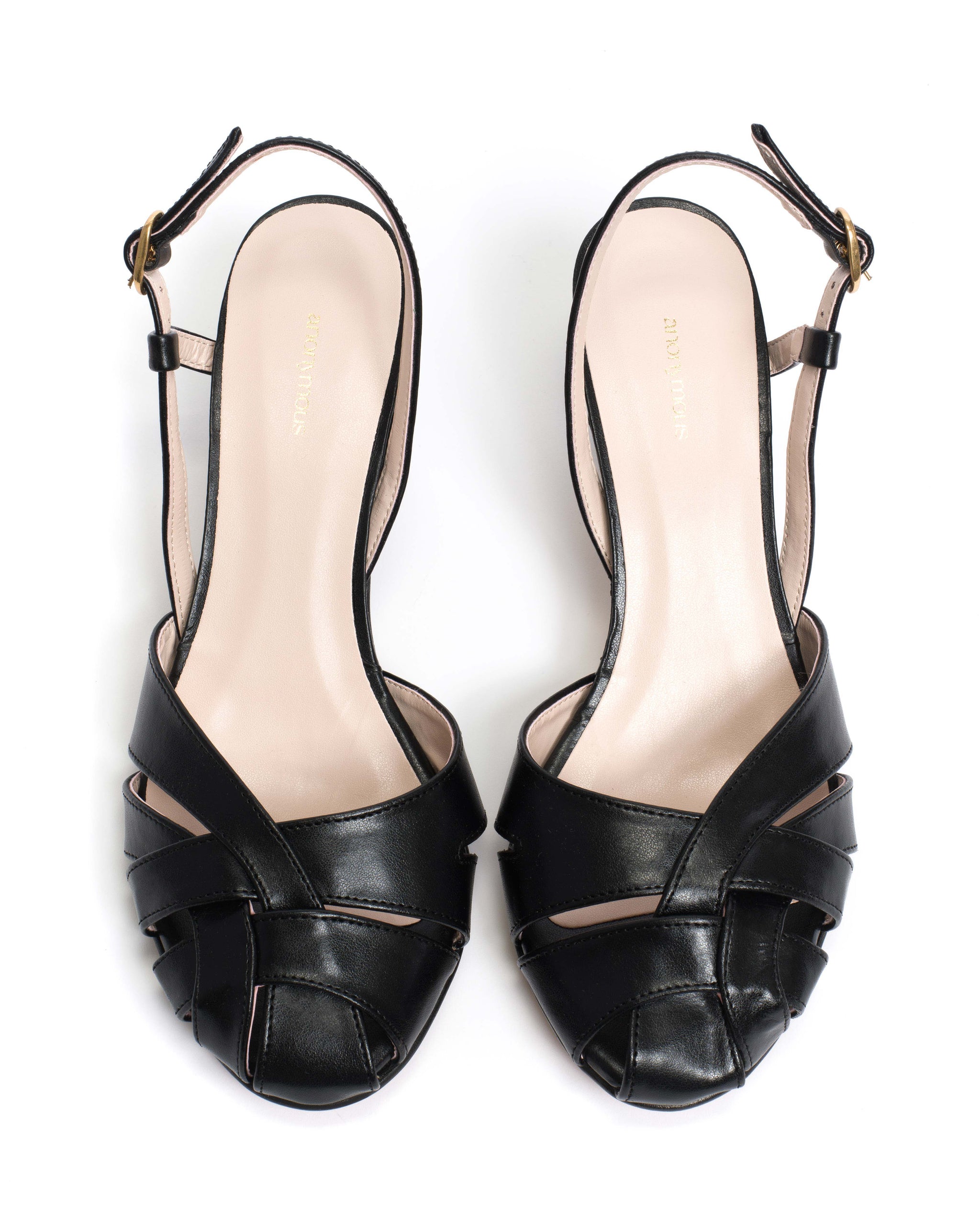 Banie 50 stiletto Soft vegan Black - Anonymous Copenhagen