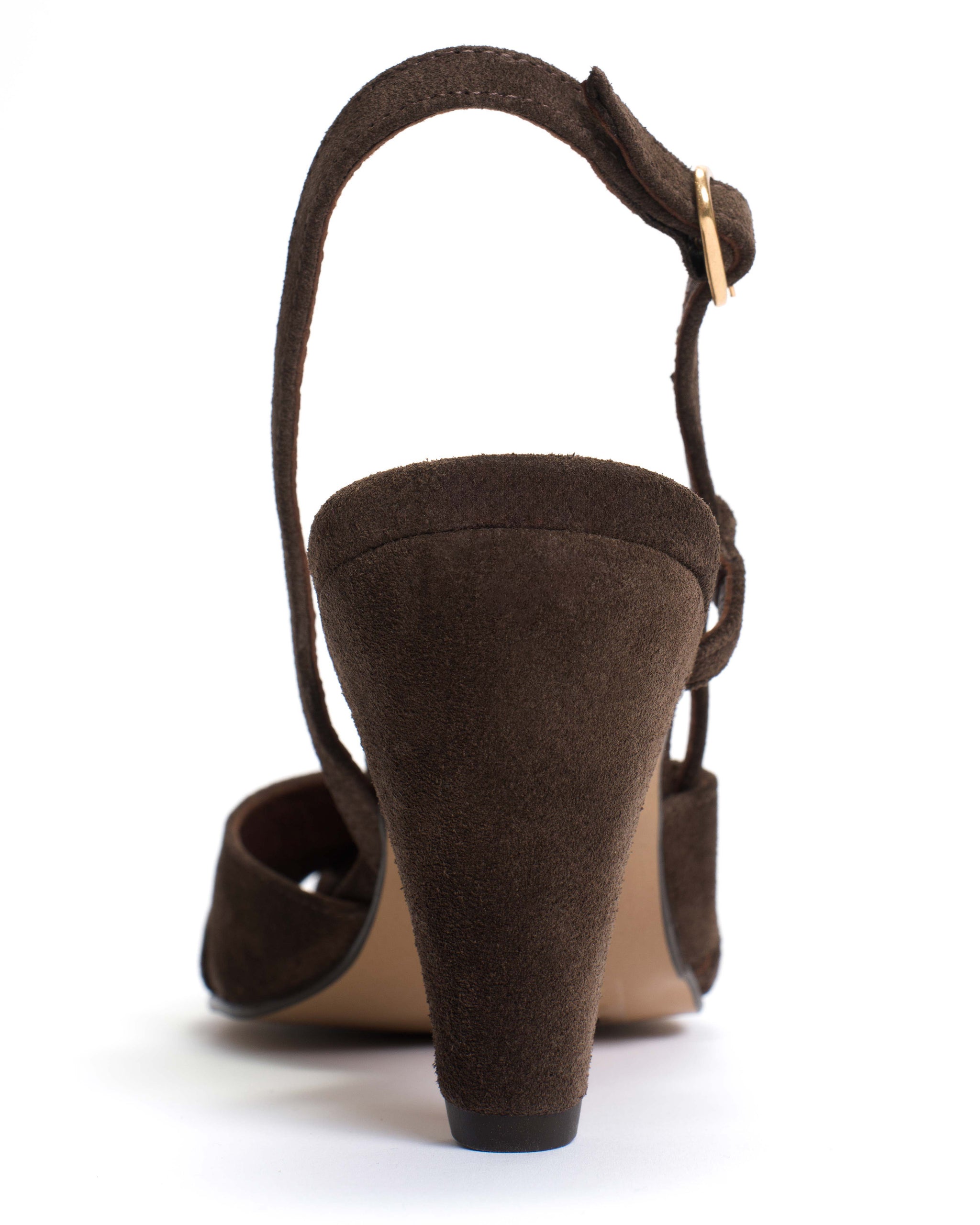 Banie 75 Calf suede Coffee brown - Anonymous Copenhagen