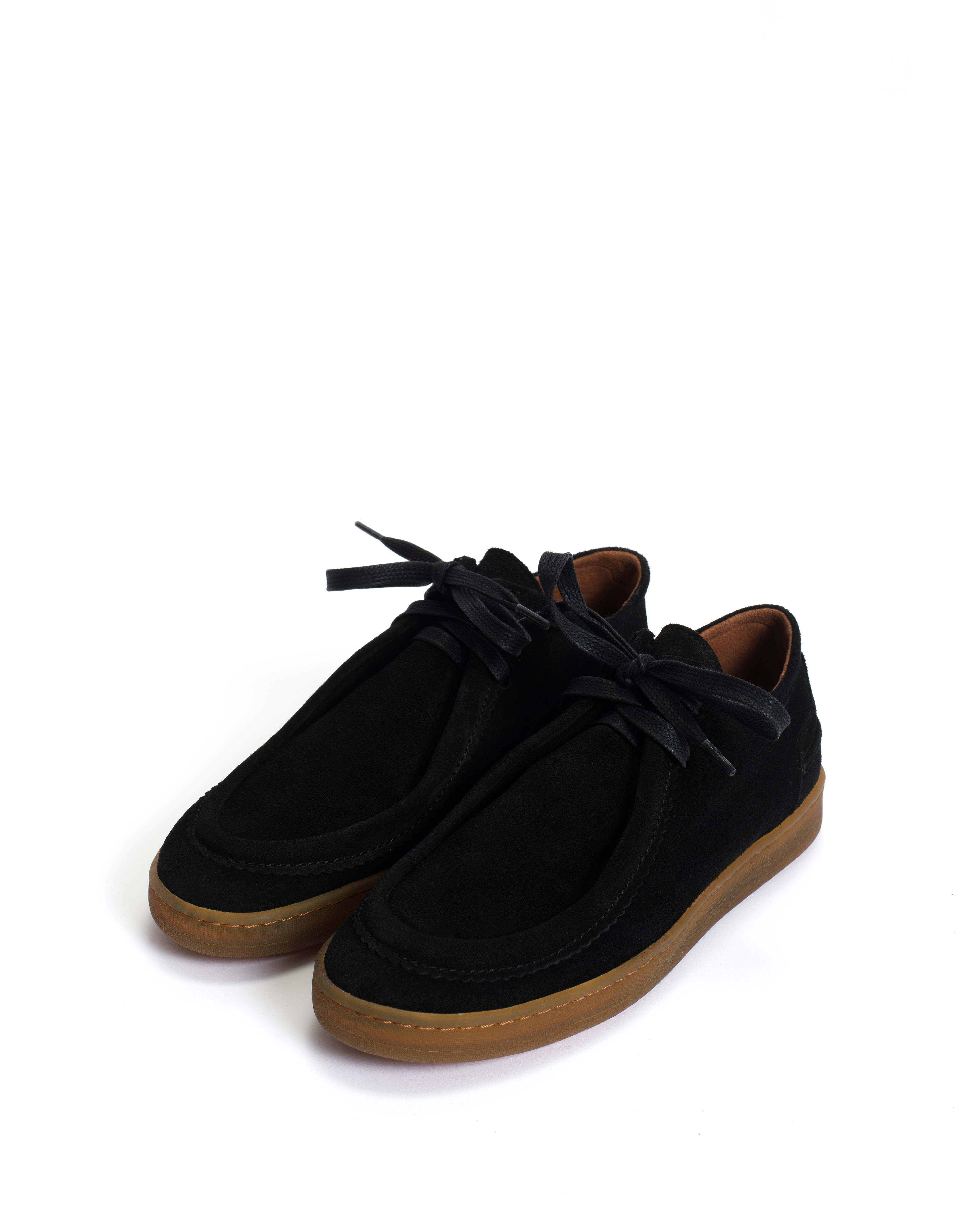 Chez hevea sport Calf suede Black