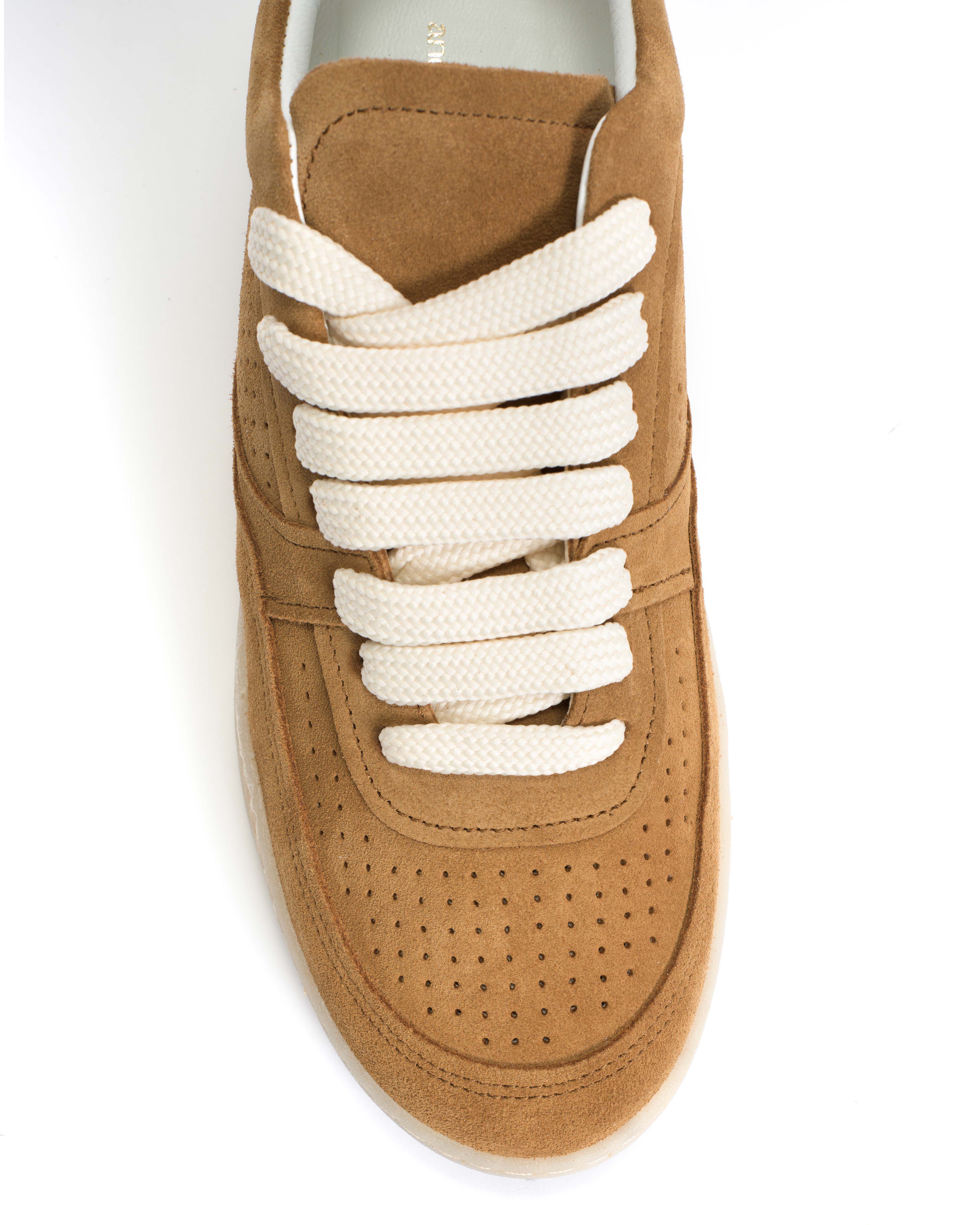 Elevate Calf suede Bamboo brown