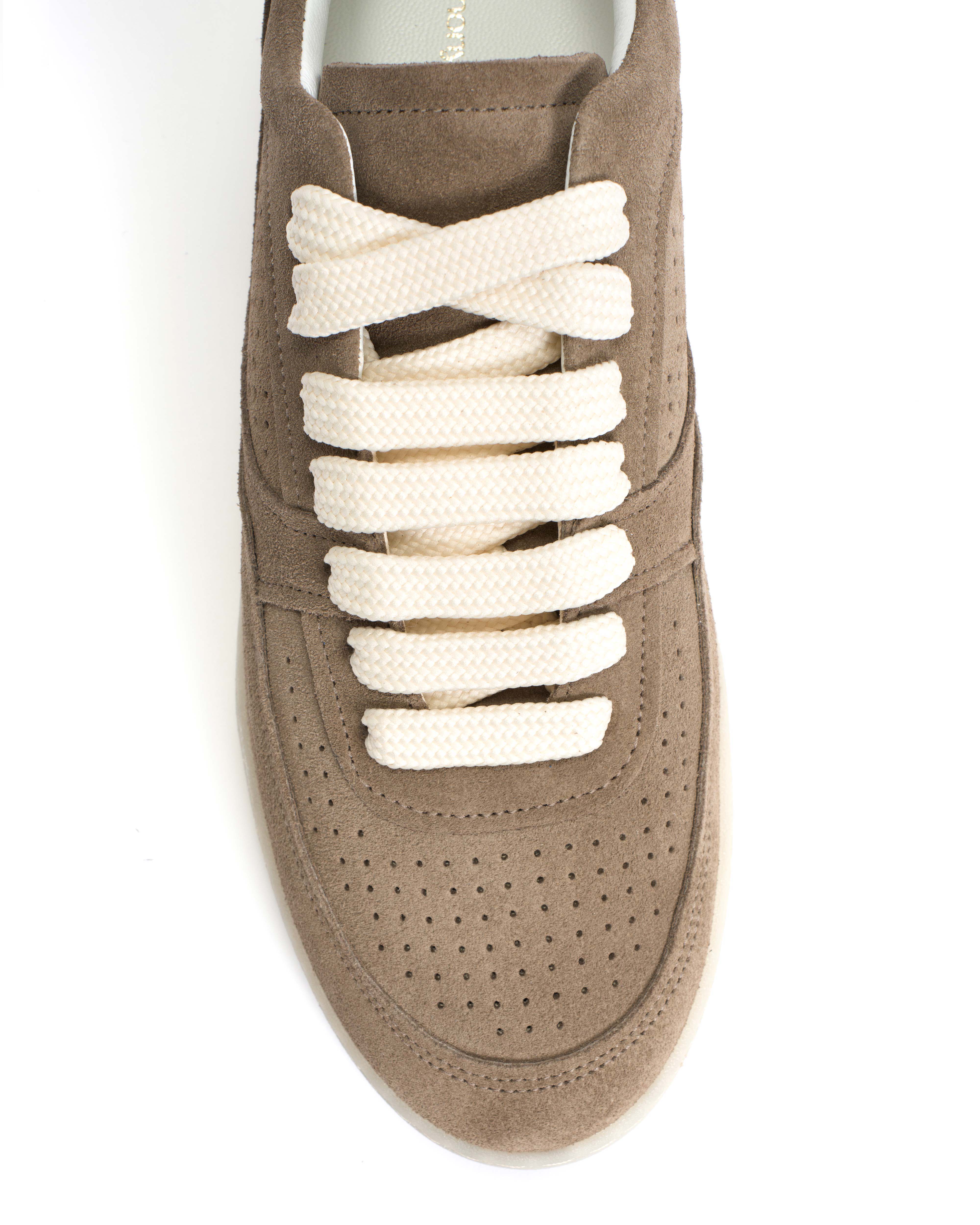 Elevate Calf suede Mushroom