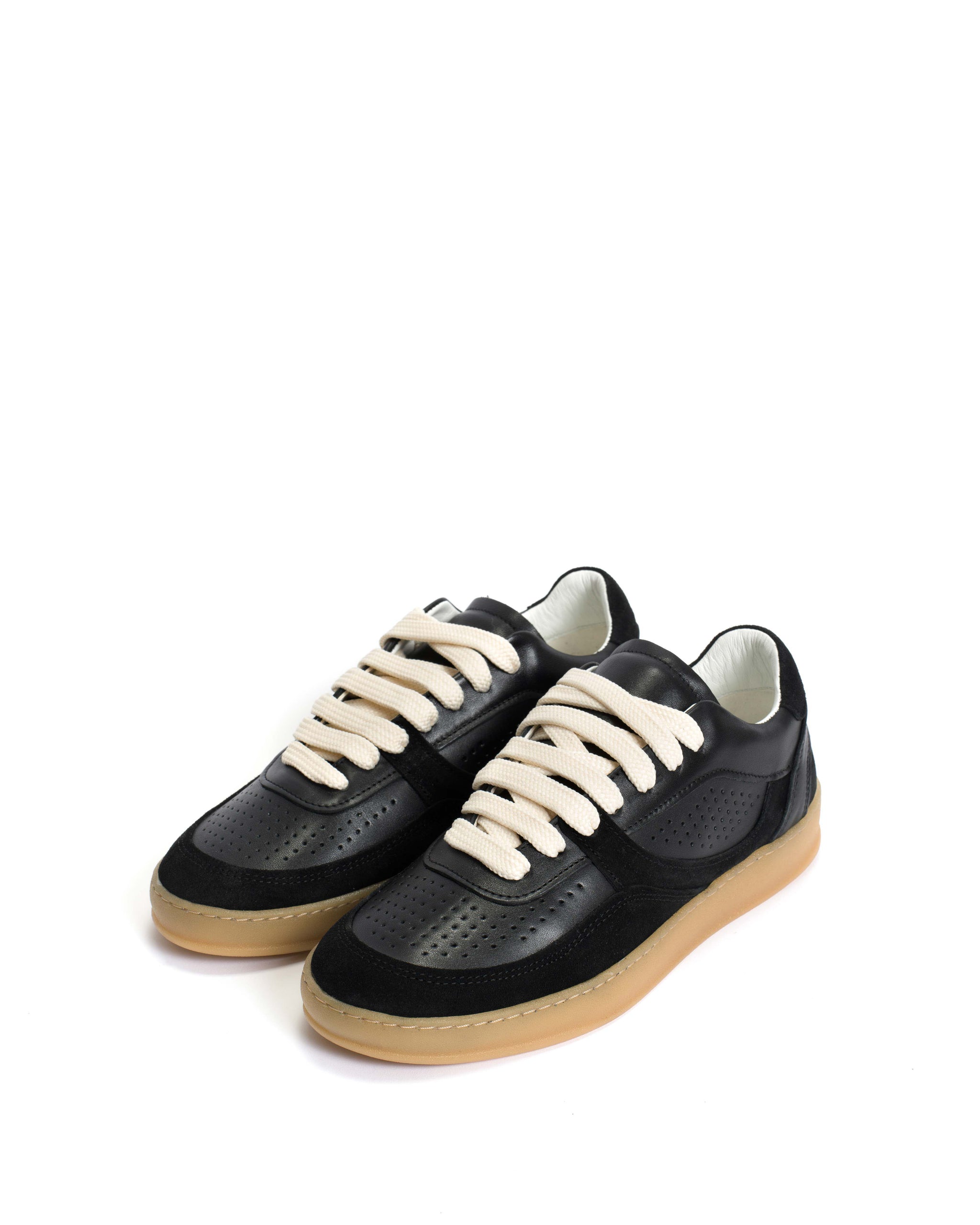 Elevate Soft calf & suede leather Black - Anonymous Copenhagen