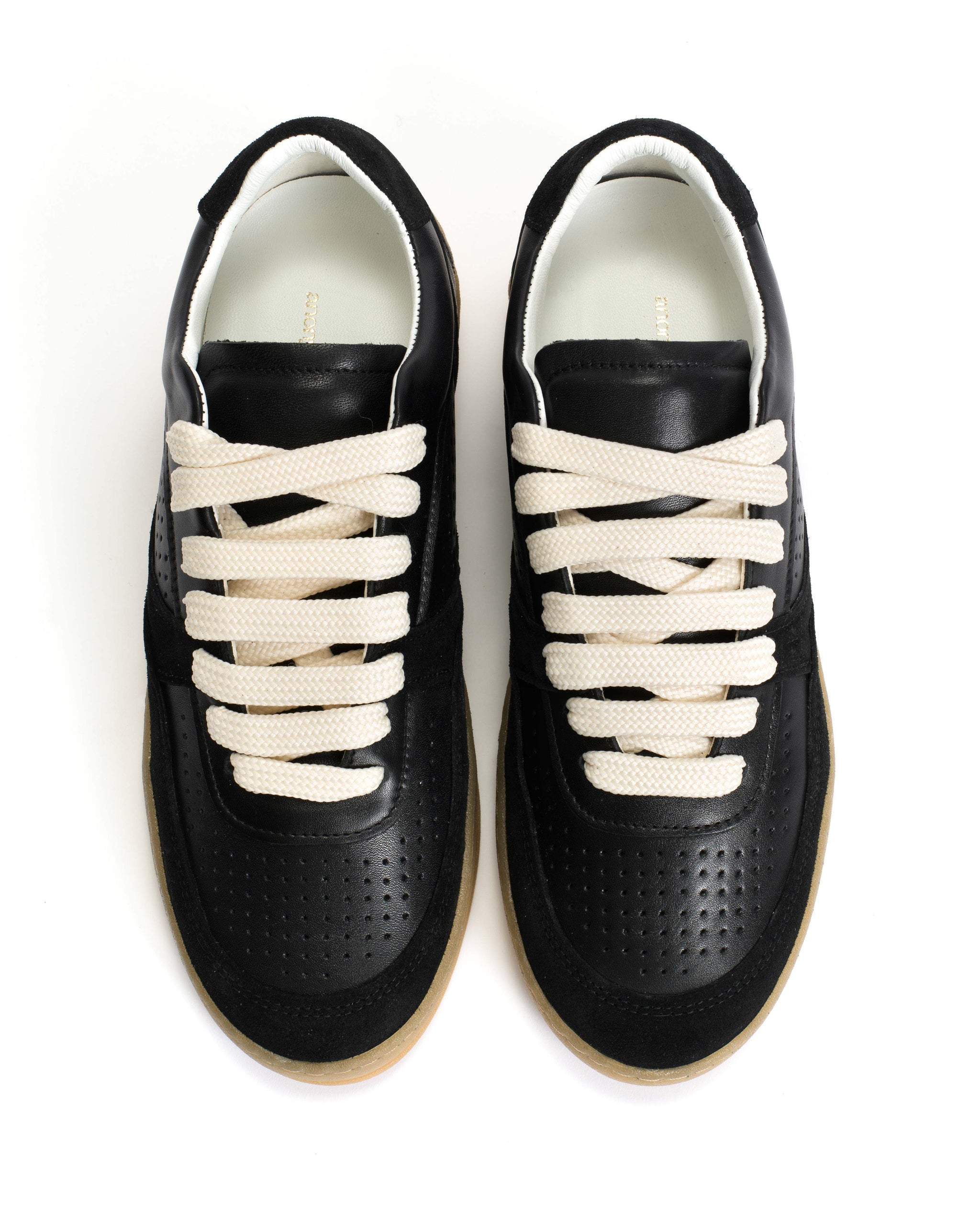 Elevate Soft calf & suede leather Black - Anonymous Copenhagen