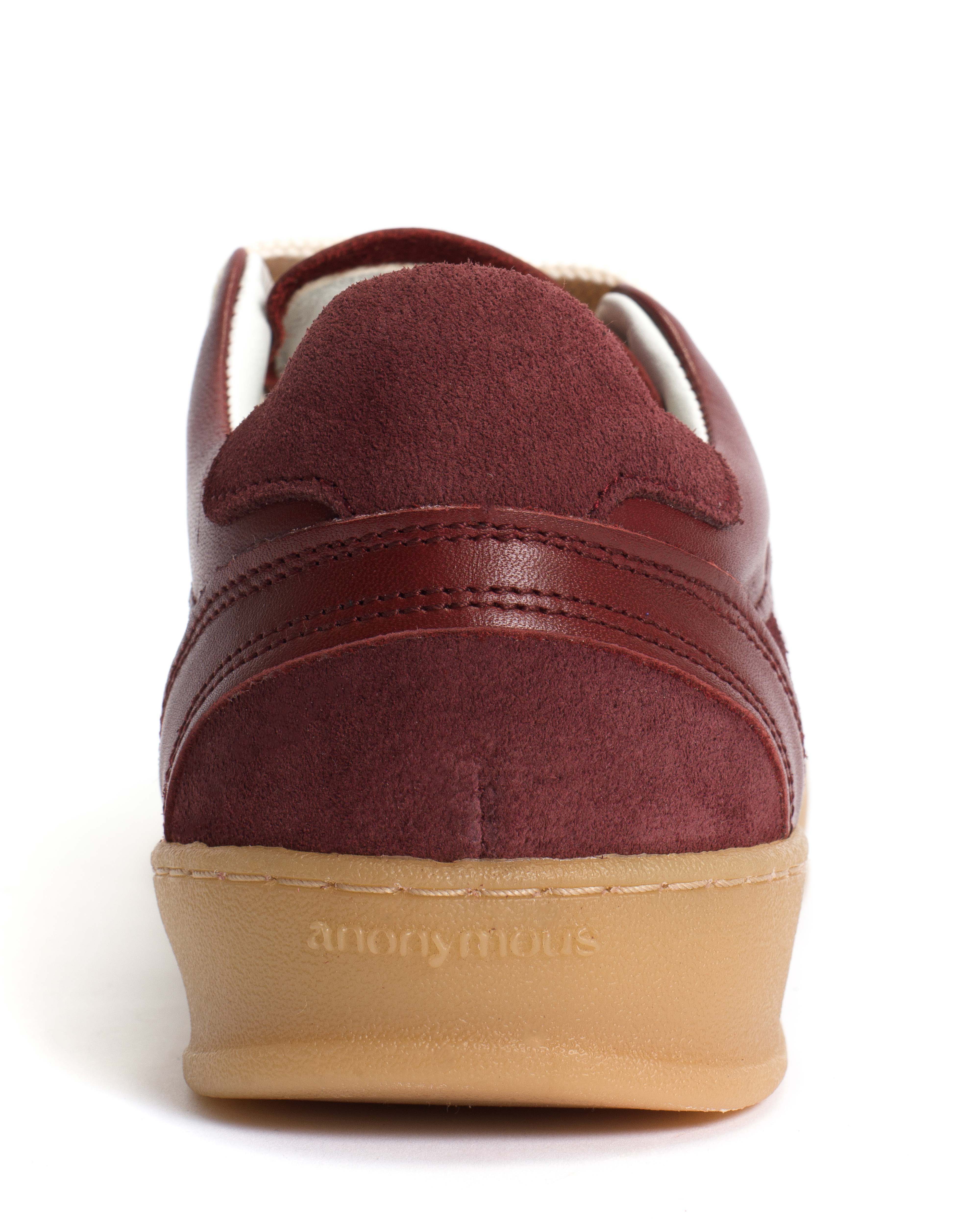 Elevate Calf suede & sleek leather Pomegranate