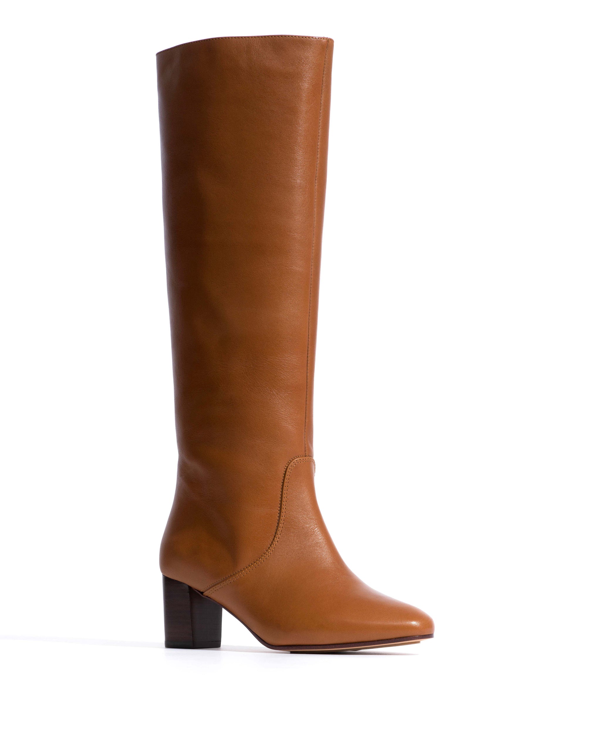Henriette Vegetal soft calf Cinnamon - Anonymous Copenhagen High shaft boots