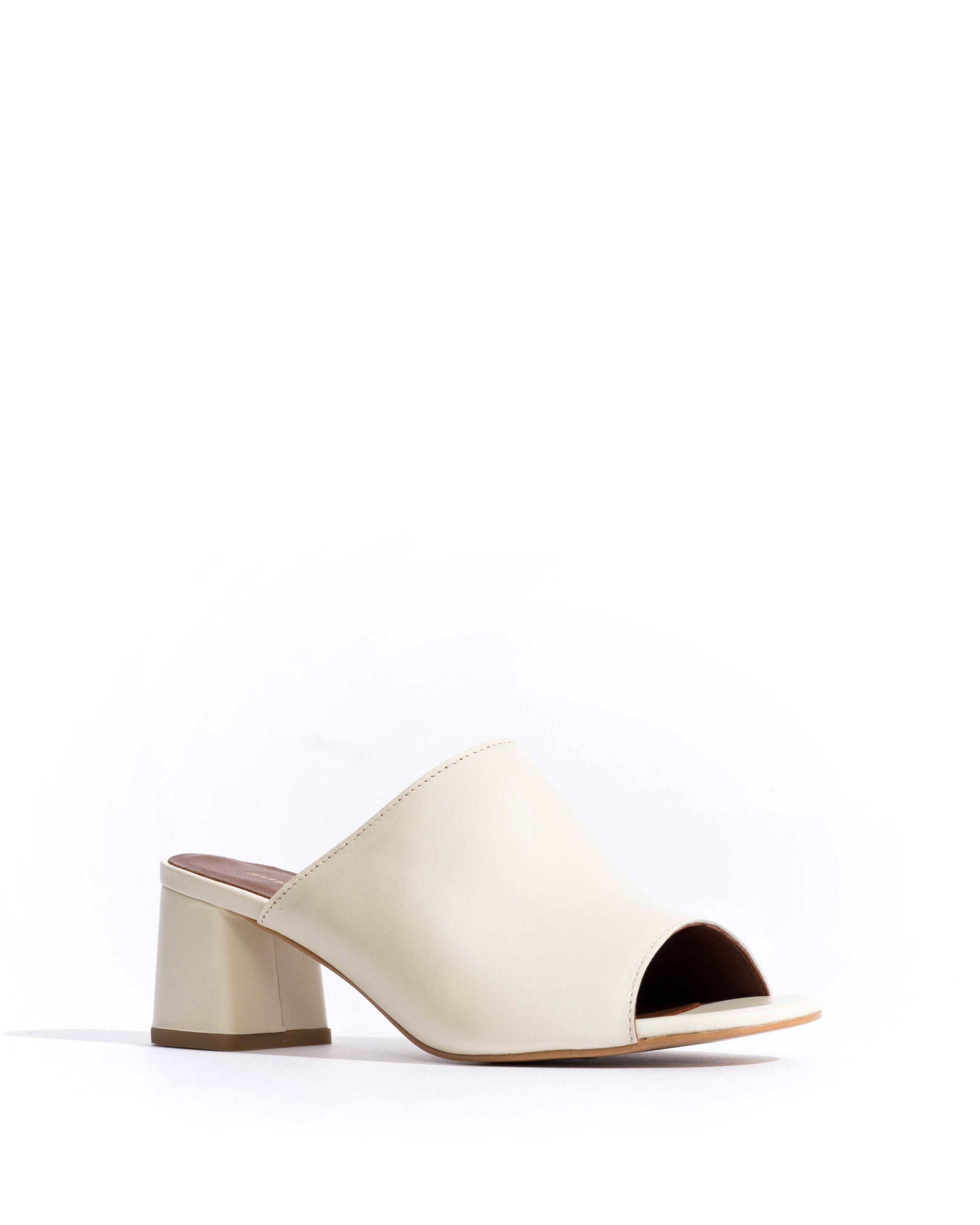 Horizon 55 Shiny lamb White sand - Anonymous Copenhagen Heels