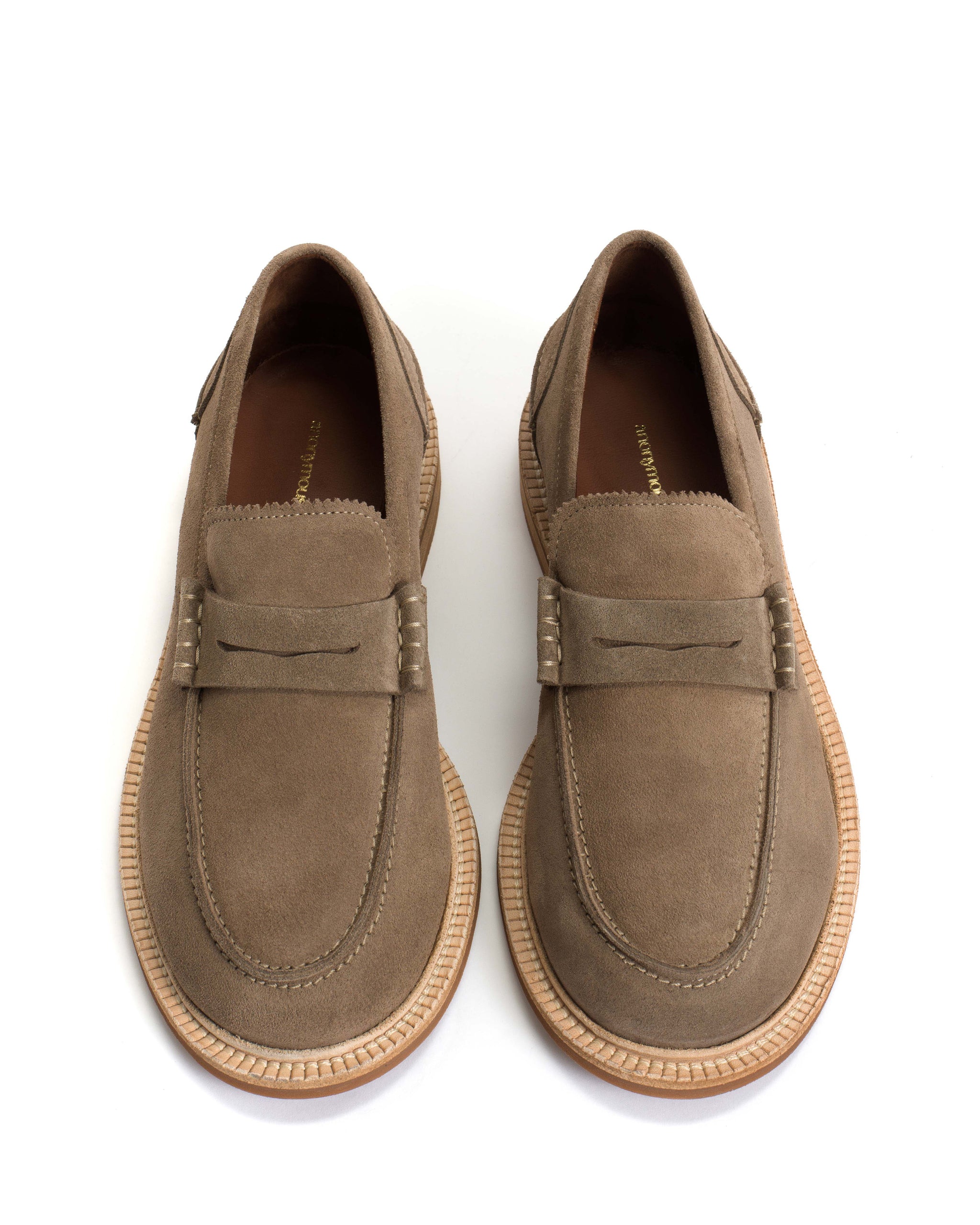 Jeanett Calf suede Mushroom - Anonymous Copenhagen