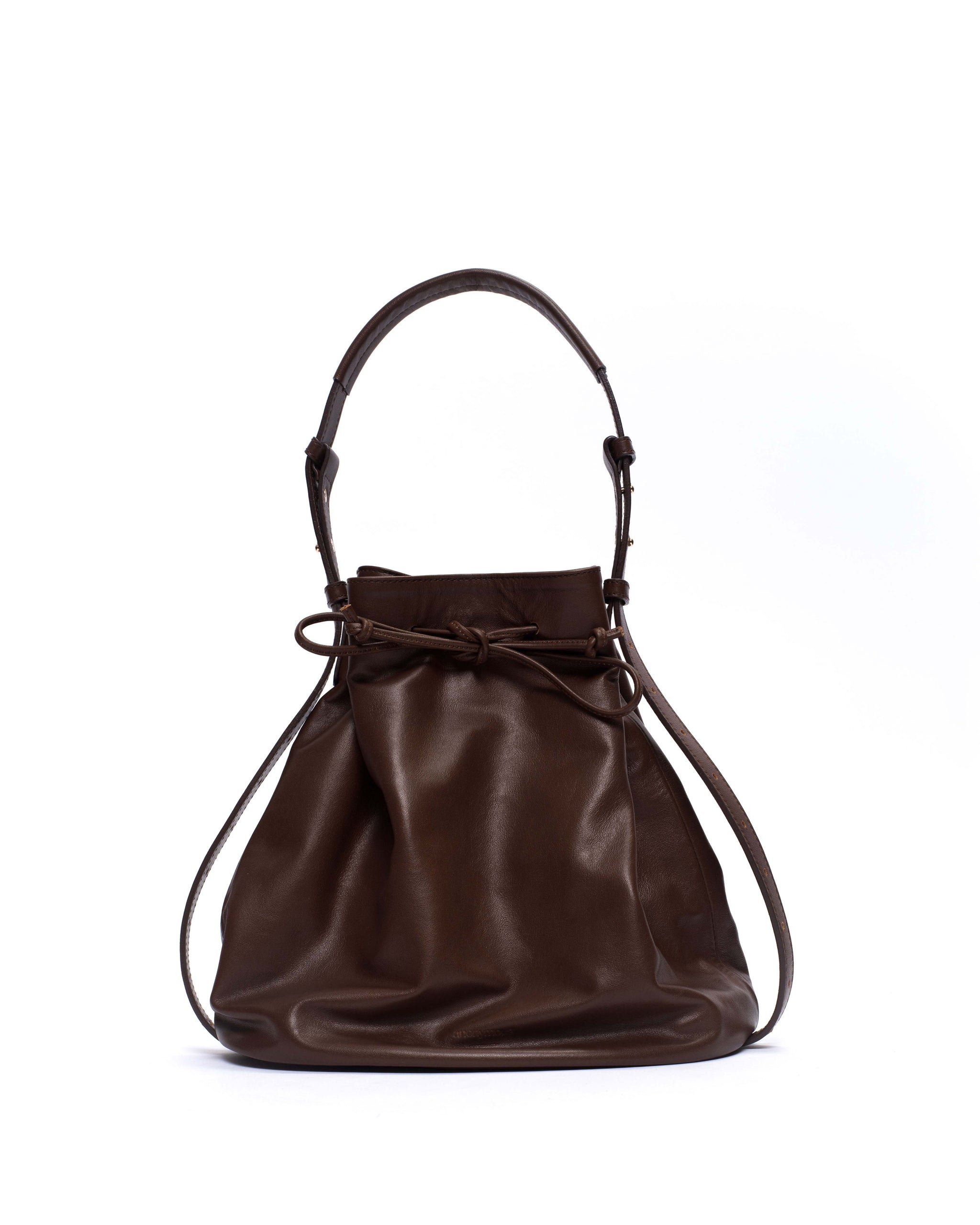 Kacey grand bucket bag Soft calf Chocolate - Anonymous Copenhagen