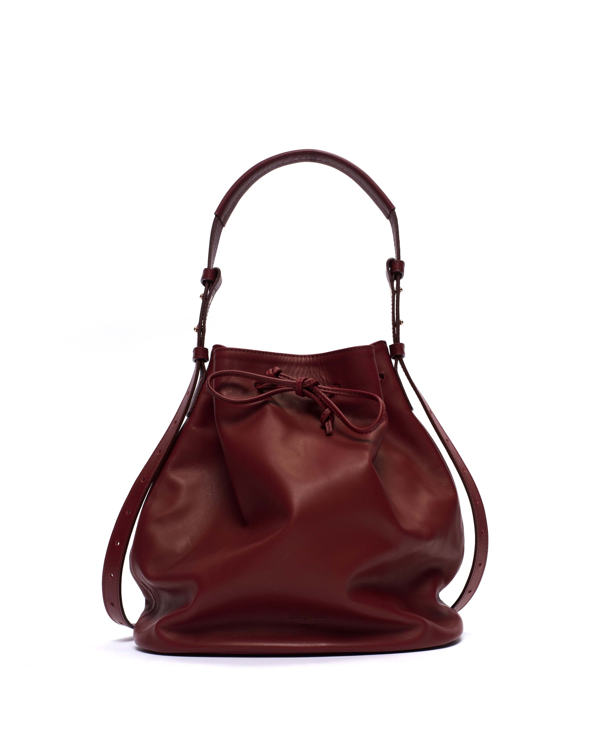 Kacey grand bucket bag Soft calf Pomegranate - Anonymous Copenhagen