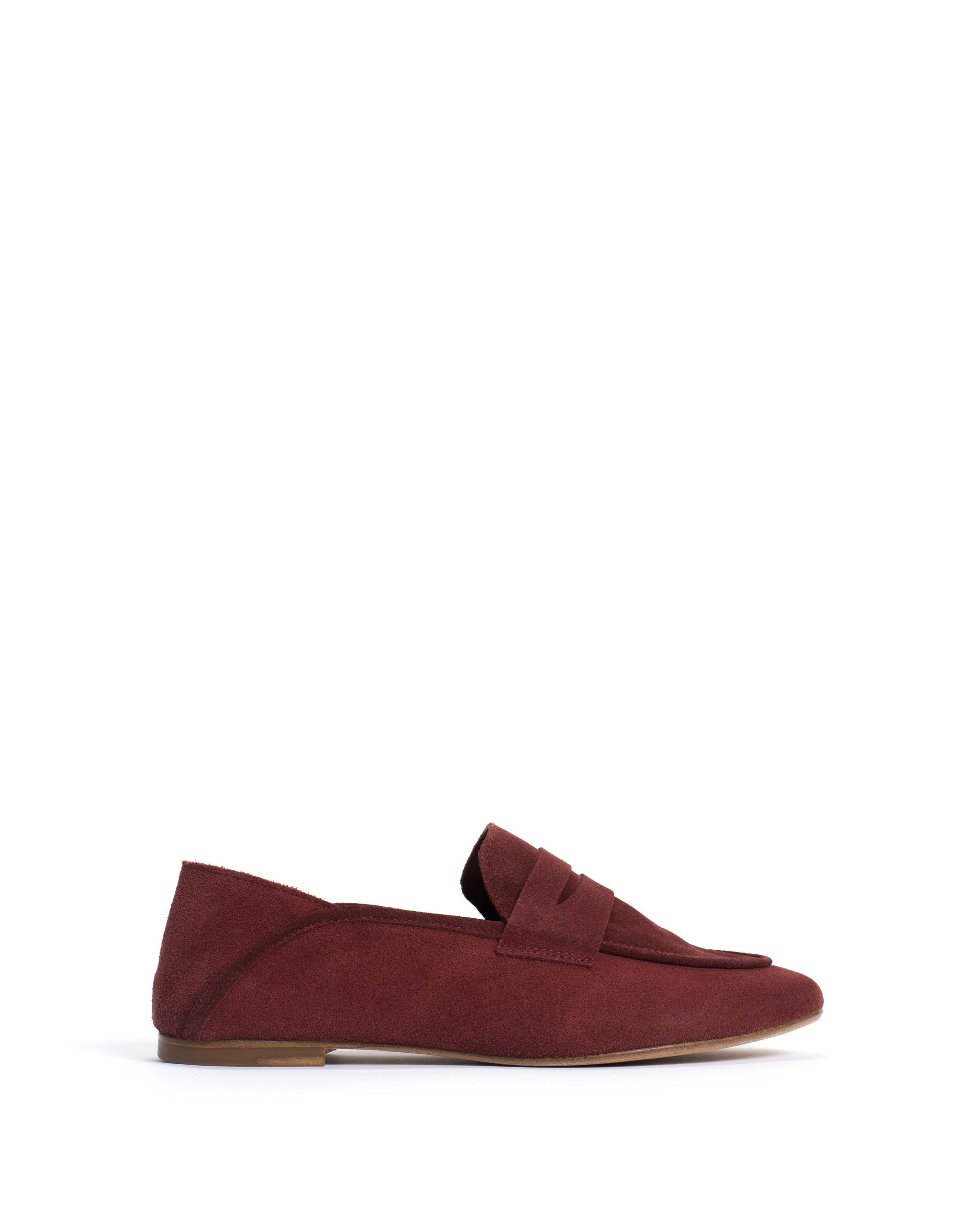 Lindsay Calf suede Pomegranate - Anonymous Copenhagen