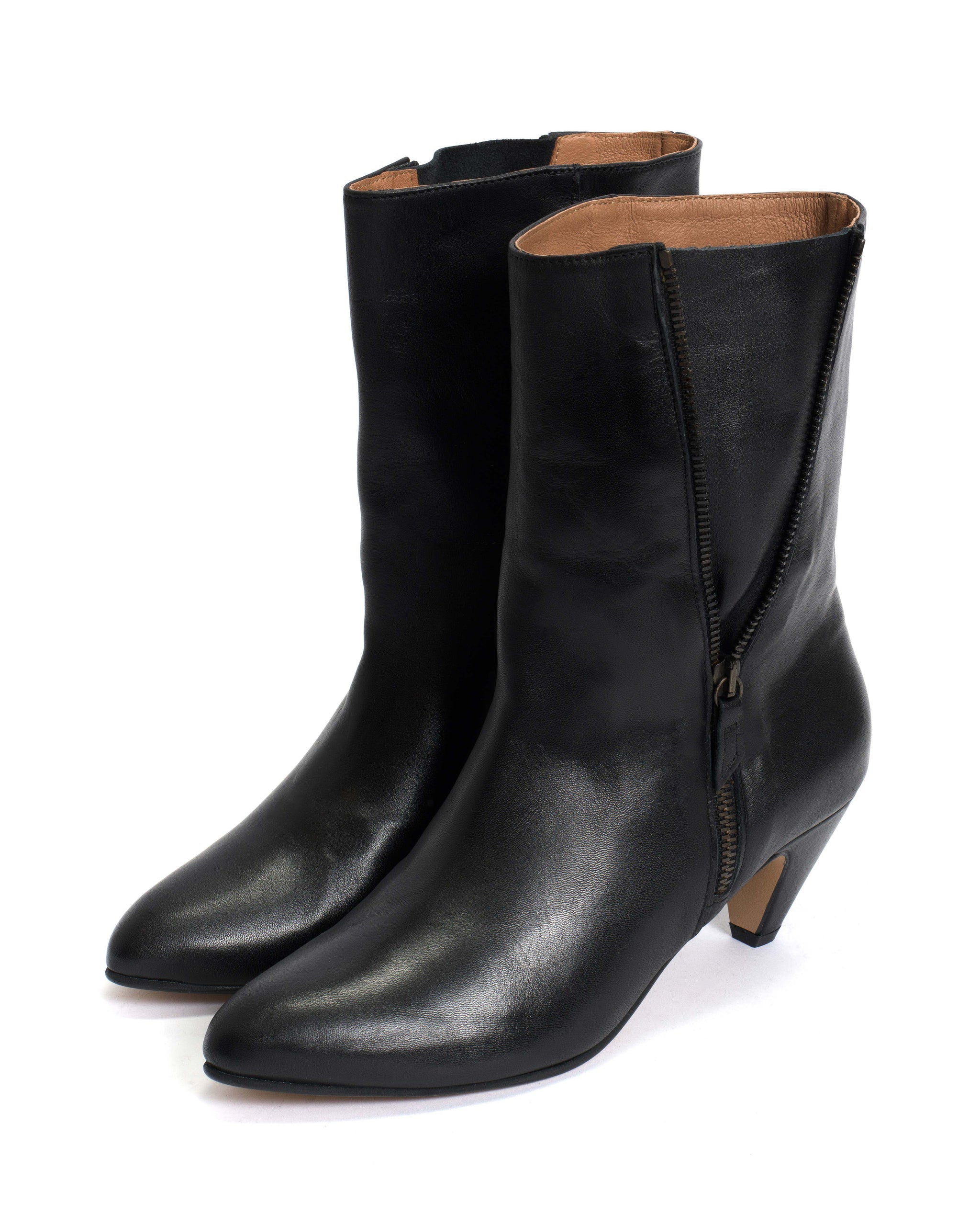 Livianna 50 Stiletto Soft Calf Black - Anonymous Copenhagen