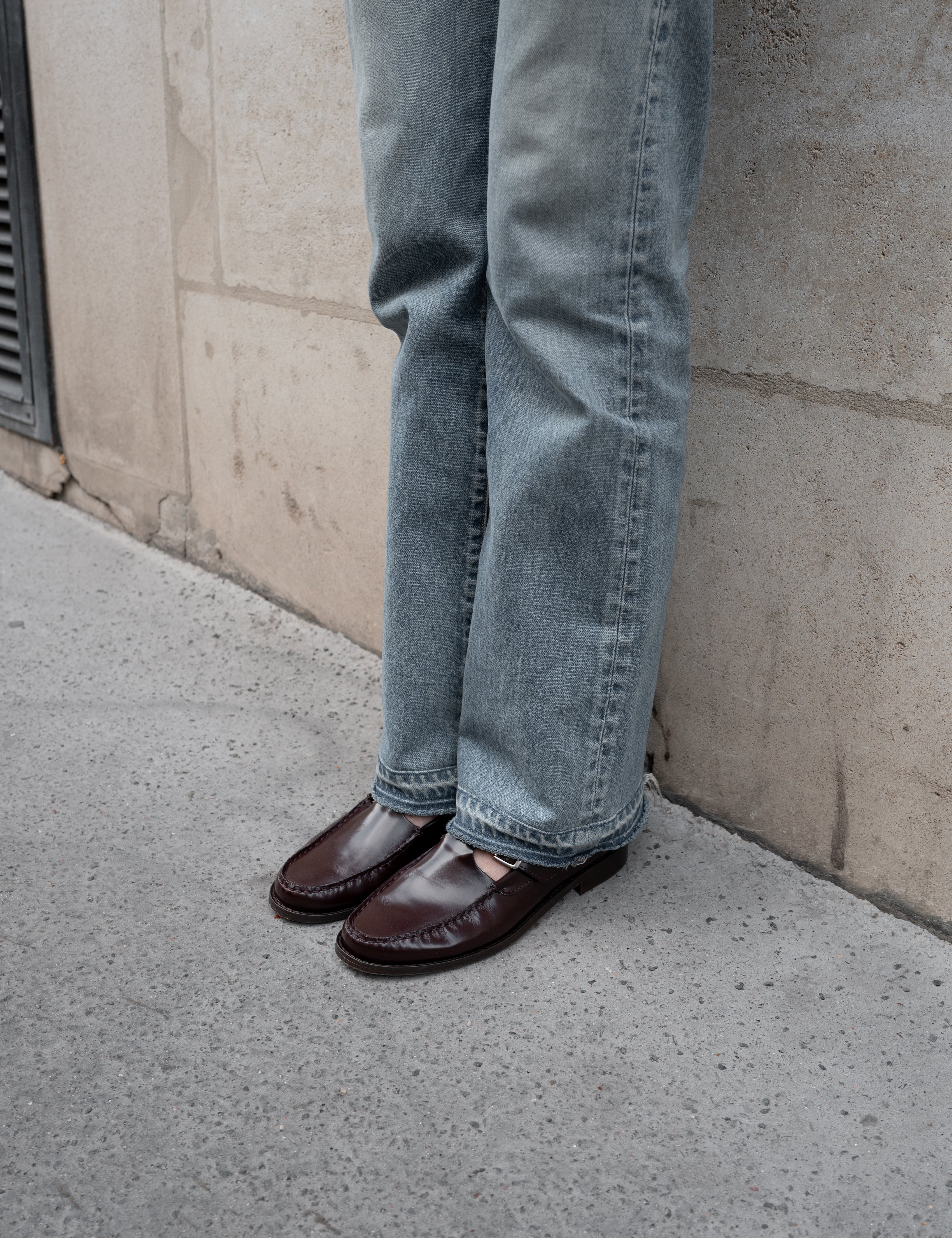 Dico Loafer t-bar Polido Bordeaux