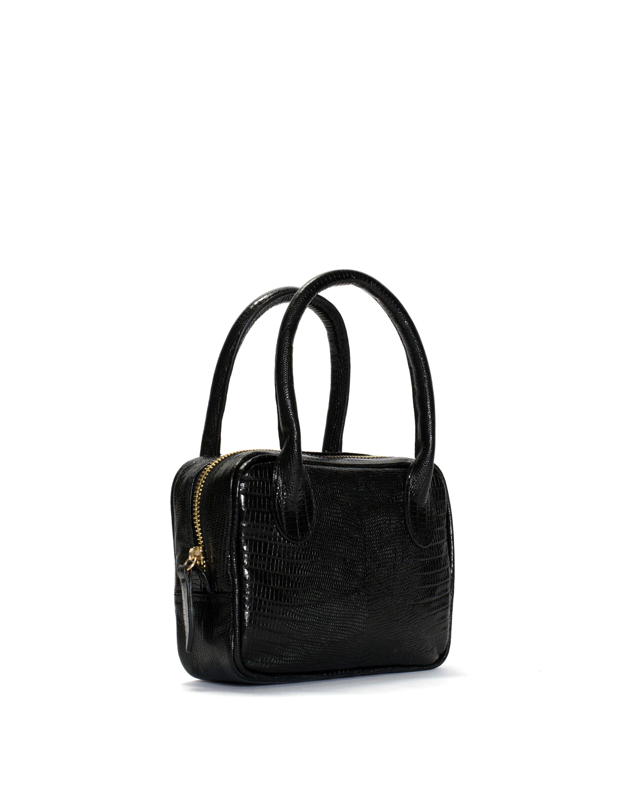 Mini Calf lizard Black - Anonymous Copenhagen