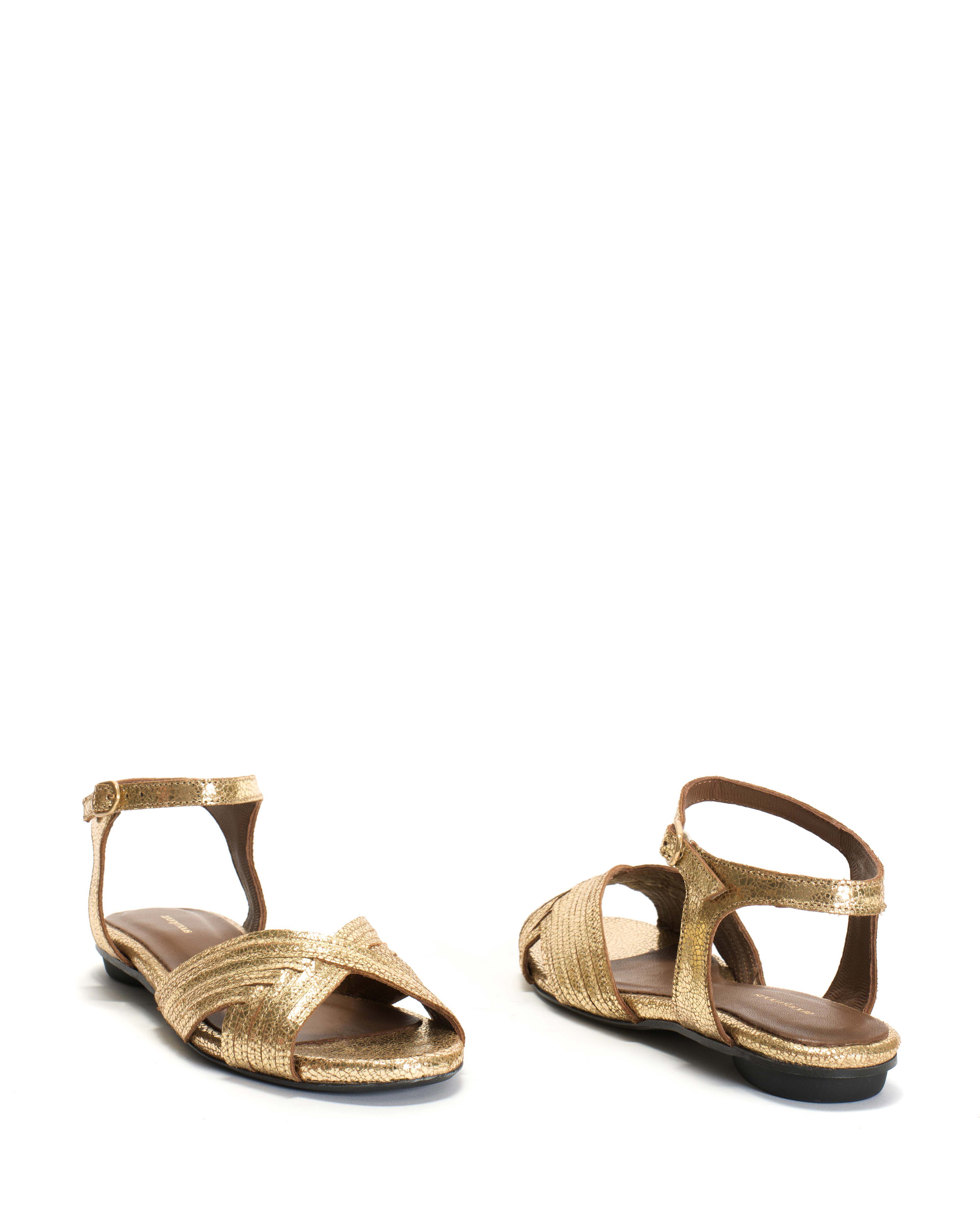 Niabi 10 Crackled metallic goat Gold