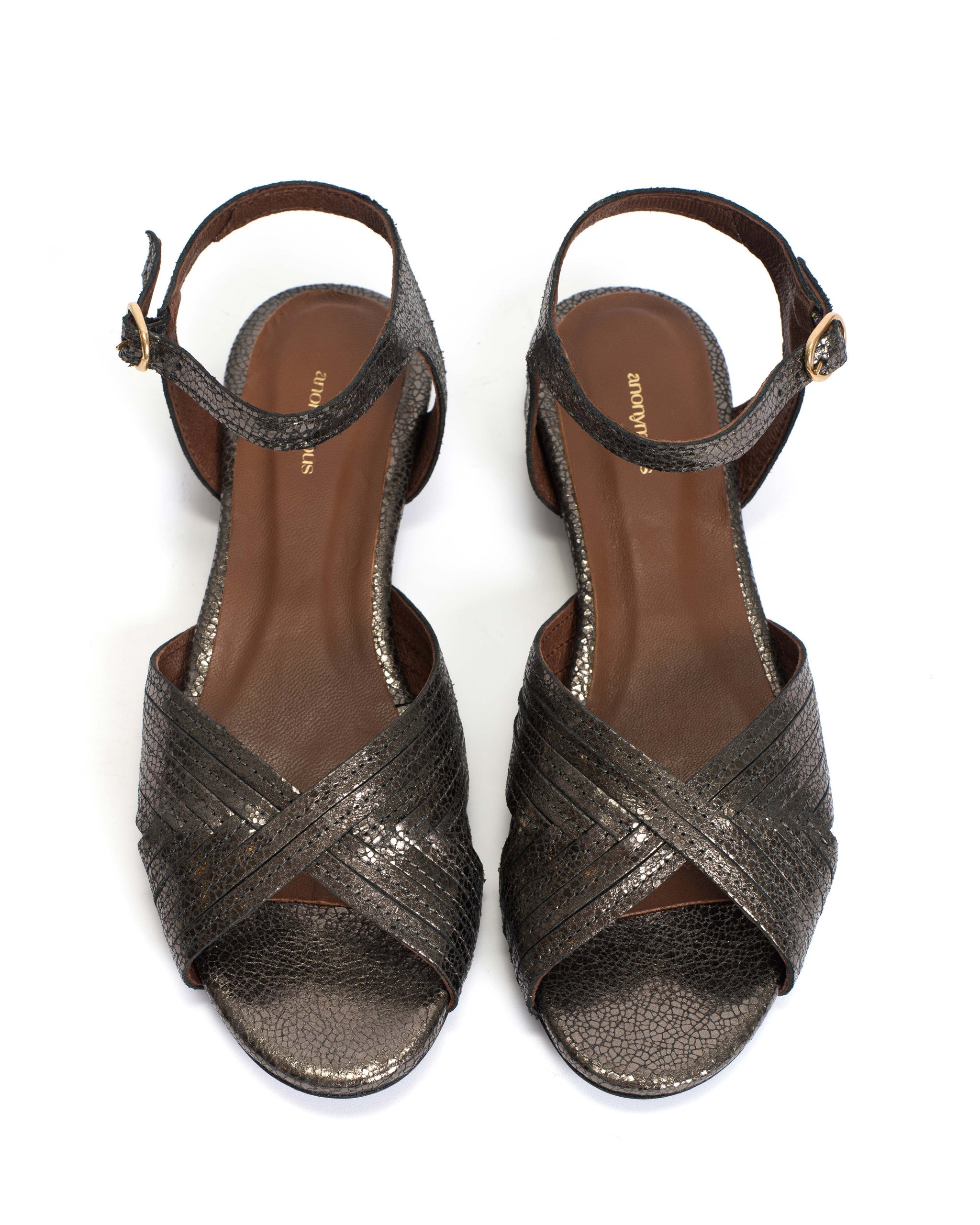 Niabi 10 Crackled metallic goat Platinum - Anonymous Copenhagen