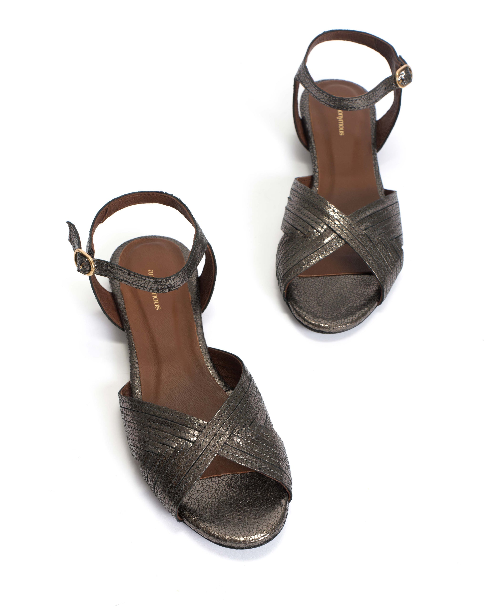 Niabi 10 Crackled metallic goat Platinum - Anonymous Copenhagen