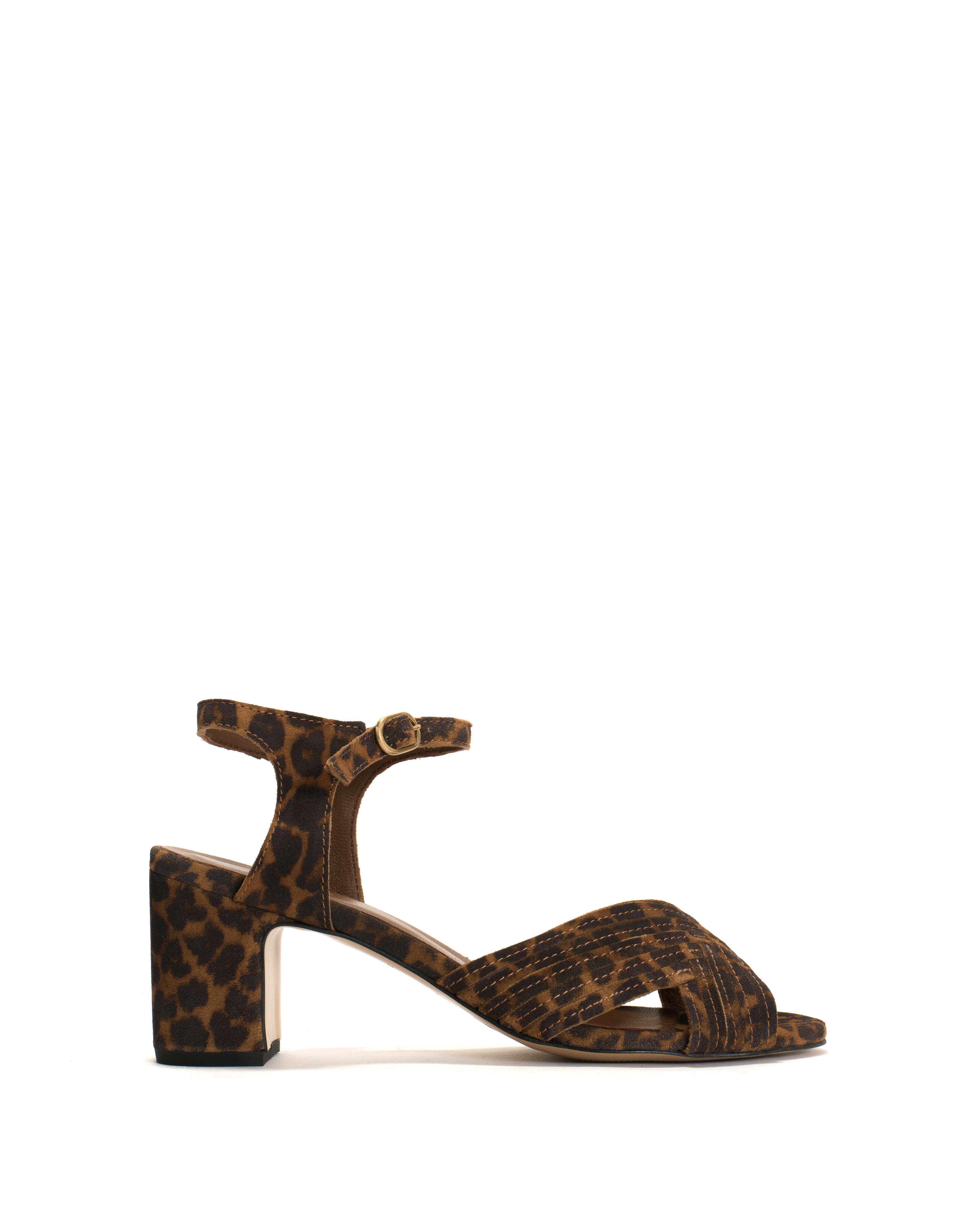 Niabi 50 Calf suede print Leopard