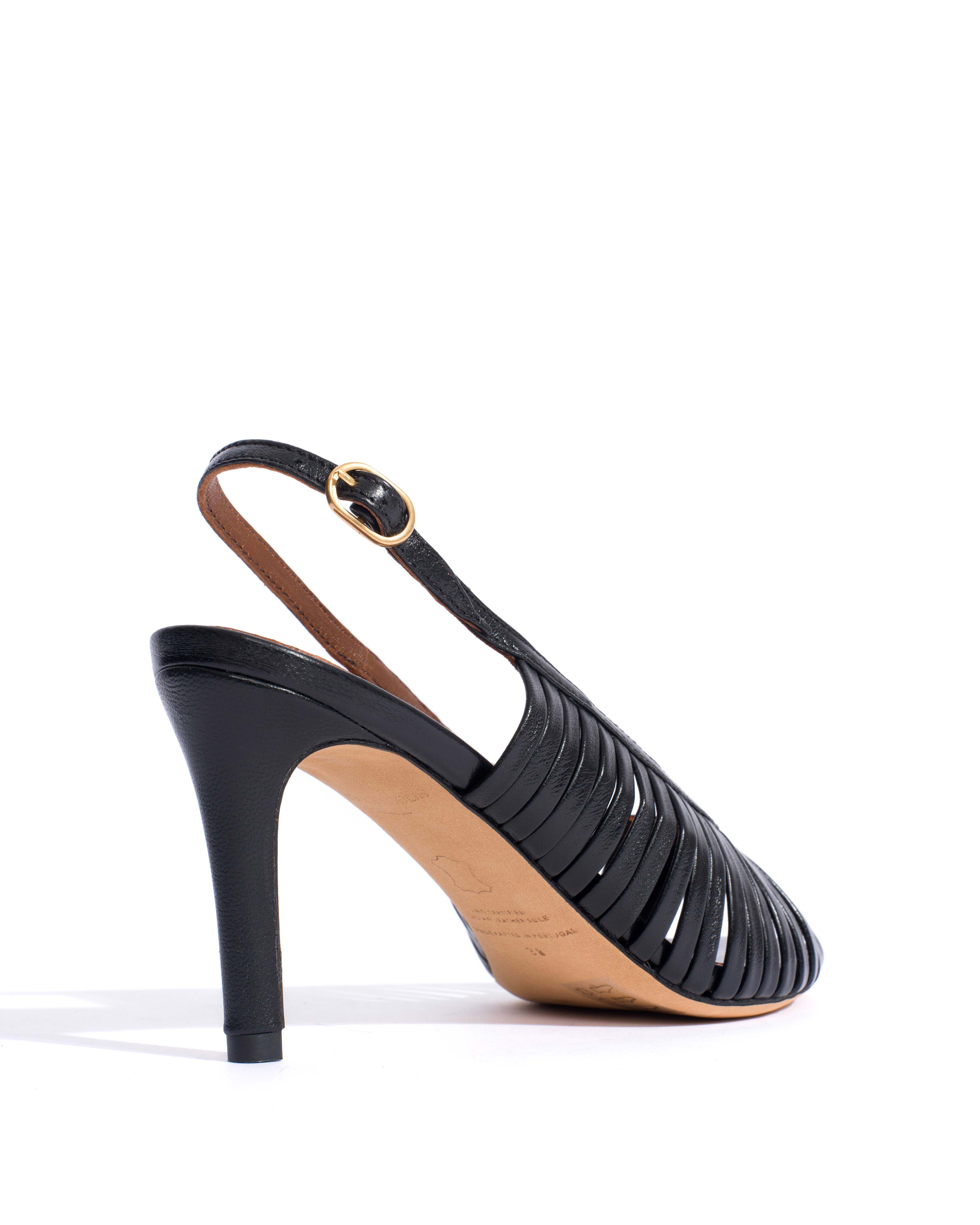 Zenia 75 Shiny lamb Black