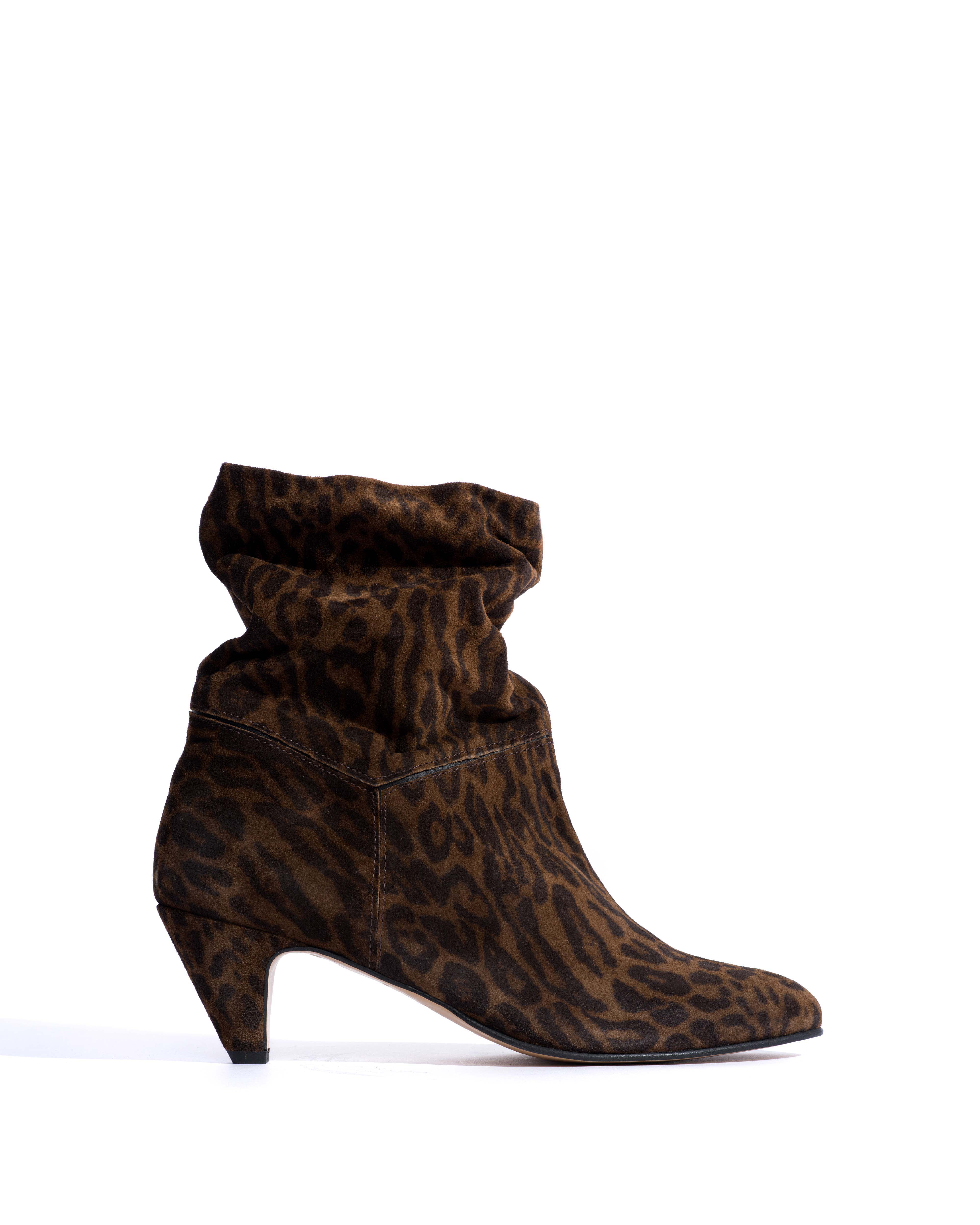 Jassi 50 stiletto Calf suede print Jaguar