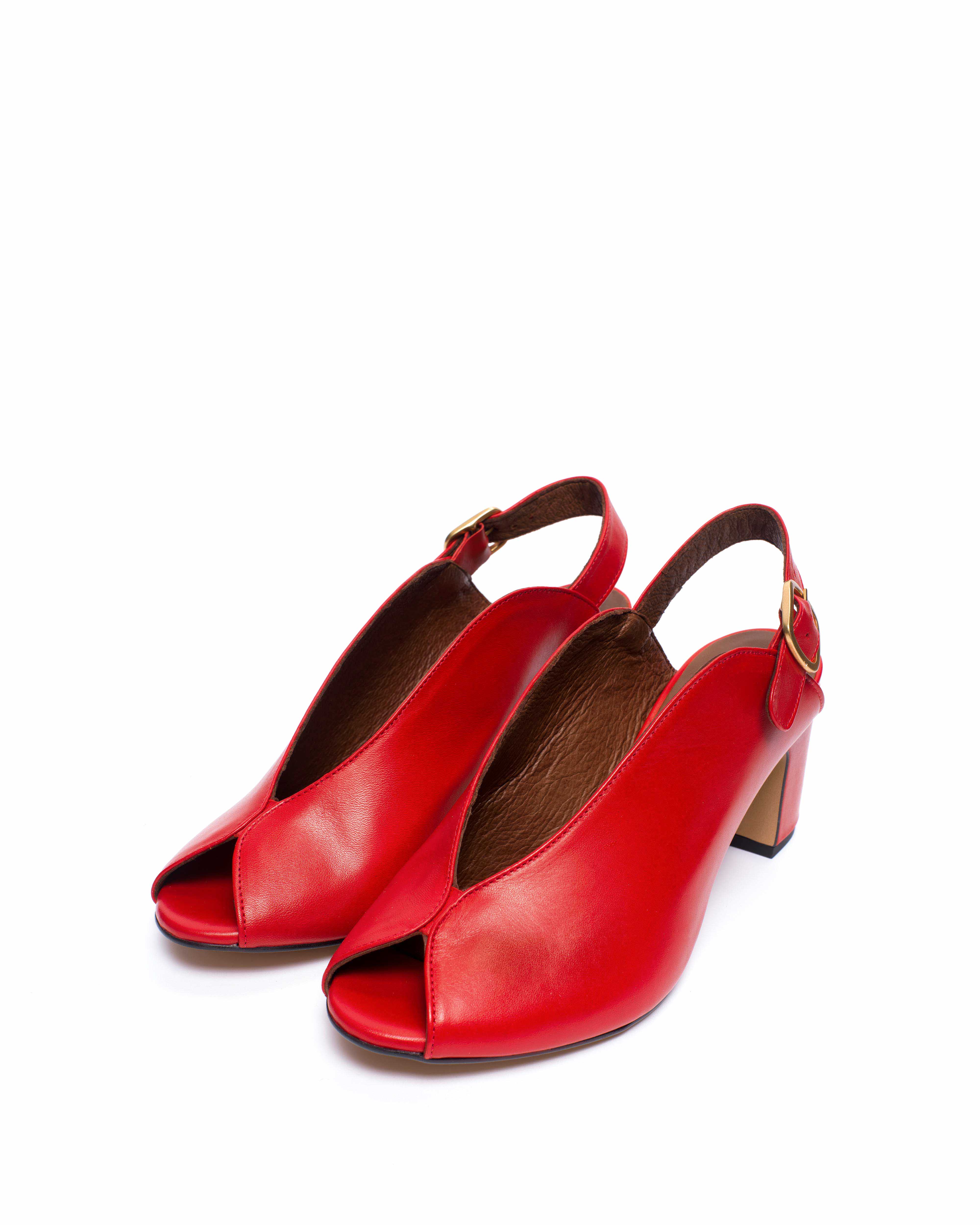 Trisia Soft calf Ruby red