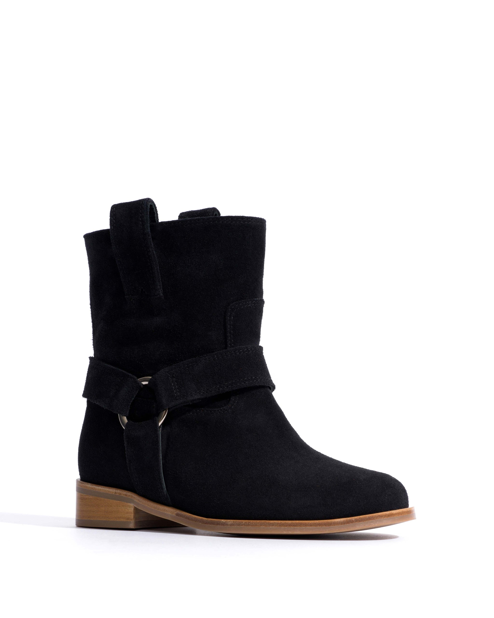 Rhider Calf suede Off black - Anonymous Copenhagen Ankle boots
