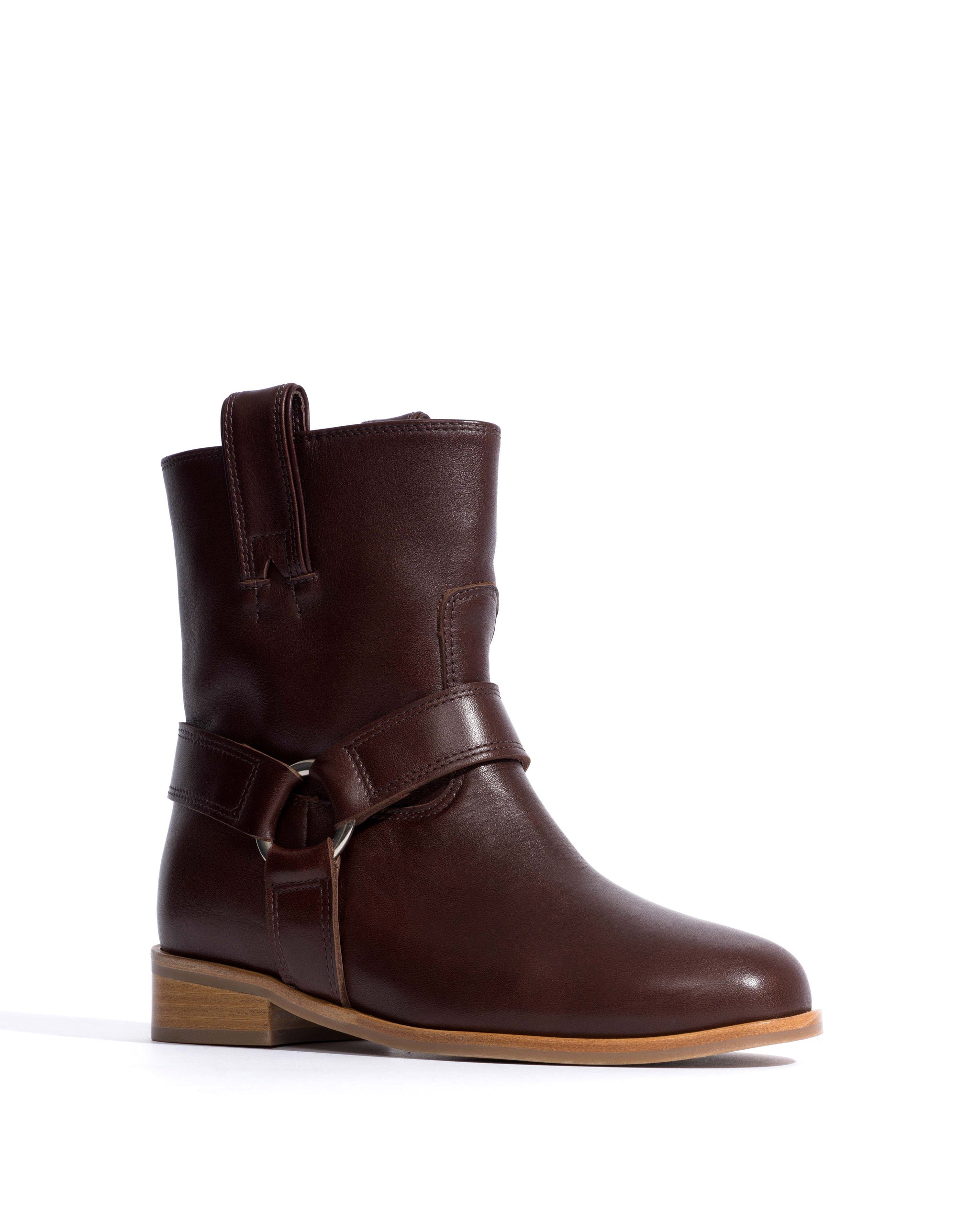Rhider Vegetal soft calf Coffee brown - Anonymous Copenhagen Ankle boots