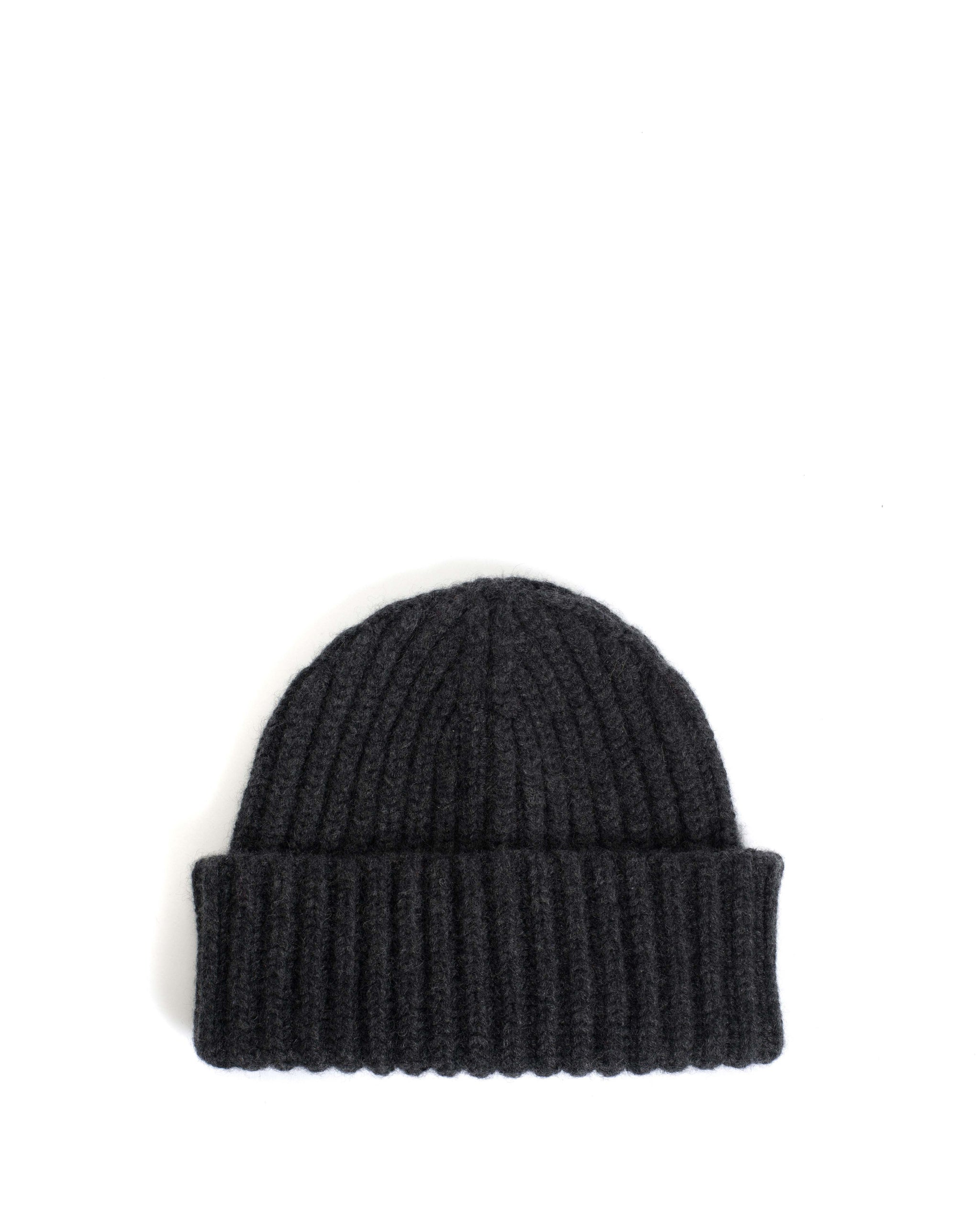 Sandra beanie 100% cashmere Dark grey - Anonymous Copenhagen