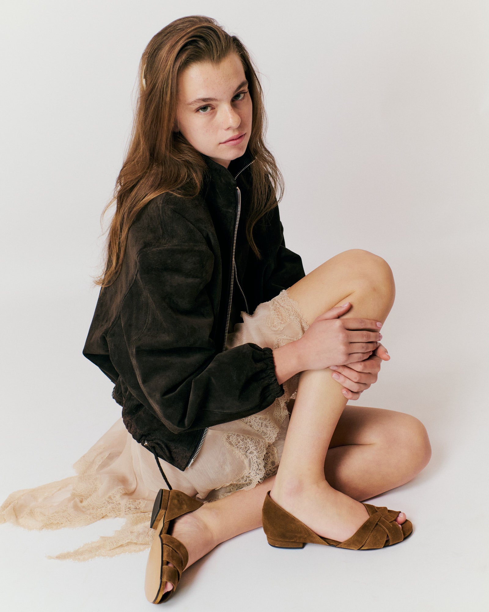 Sanni 20 Calf suede Cinnamon