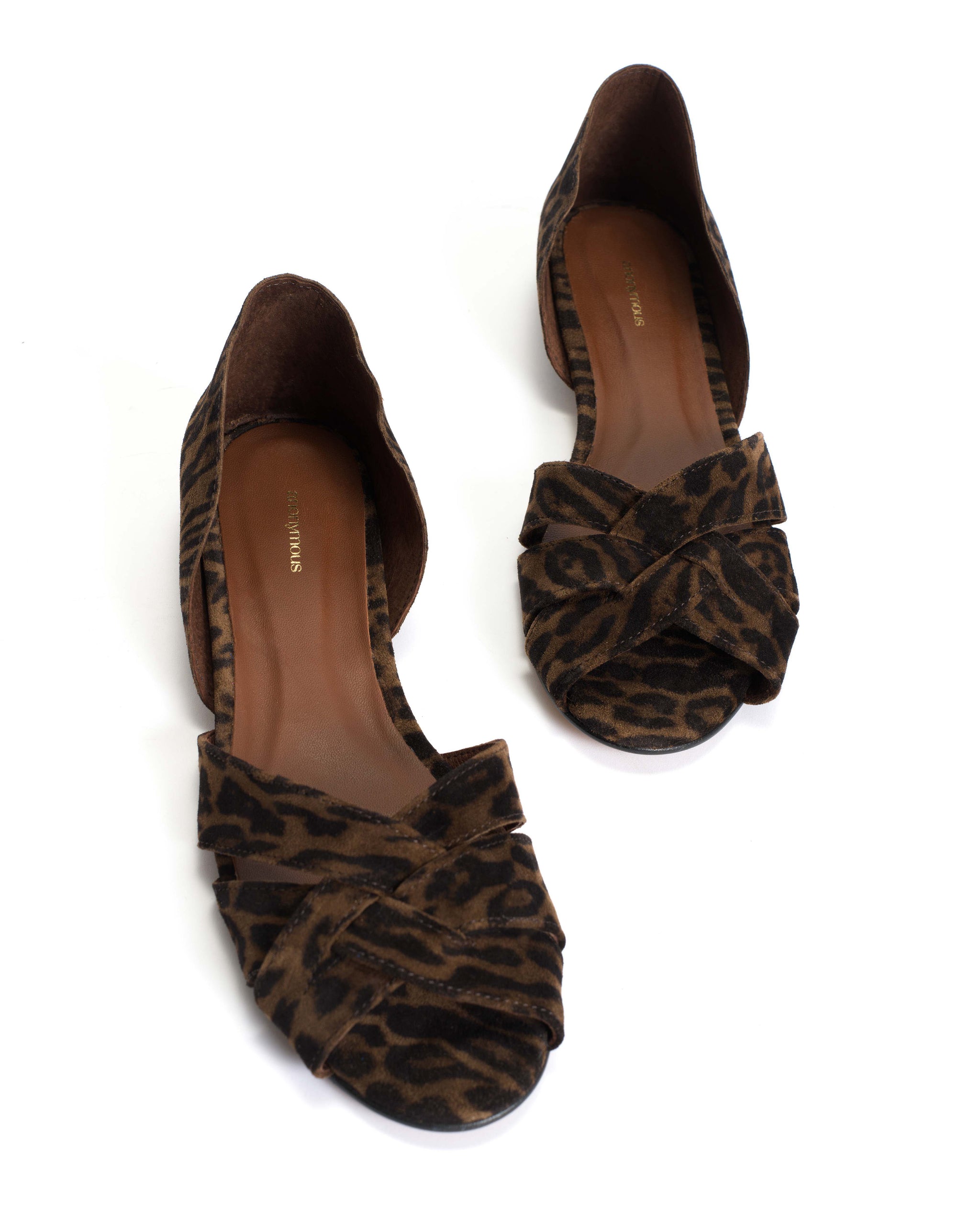 Sanni 20 Calf suede print Jaguar - Anonymous Copenhagen