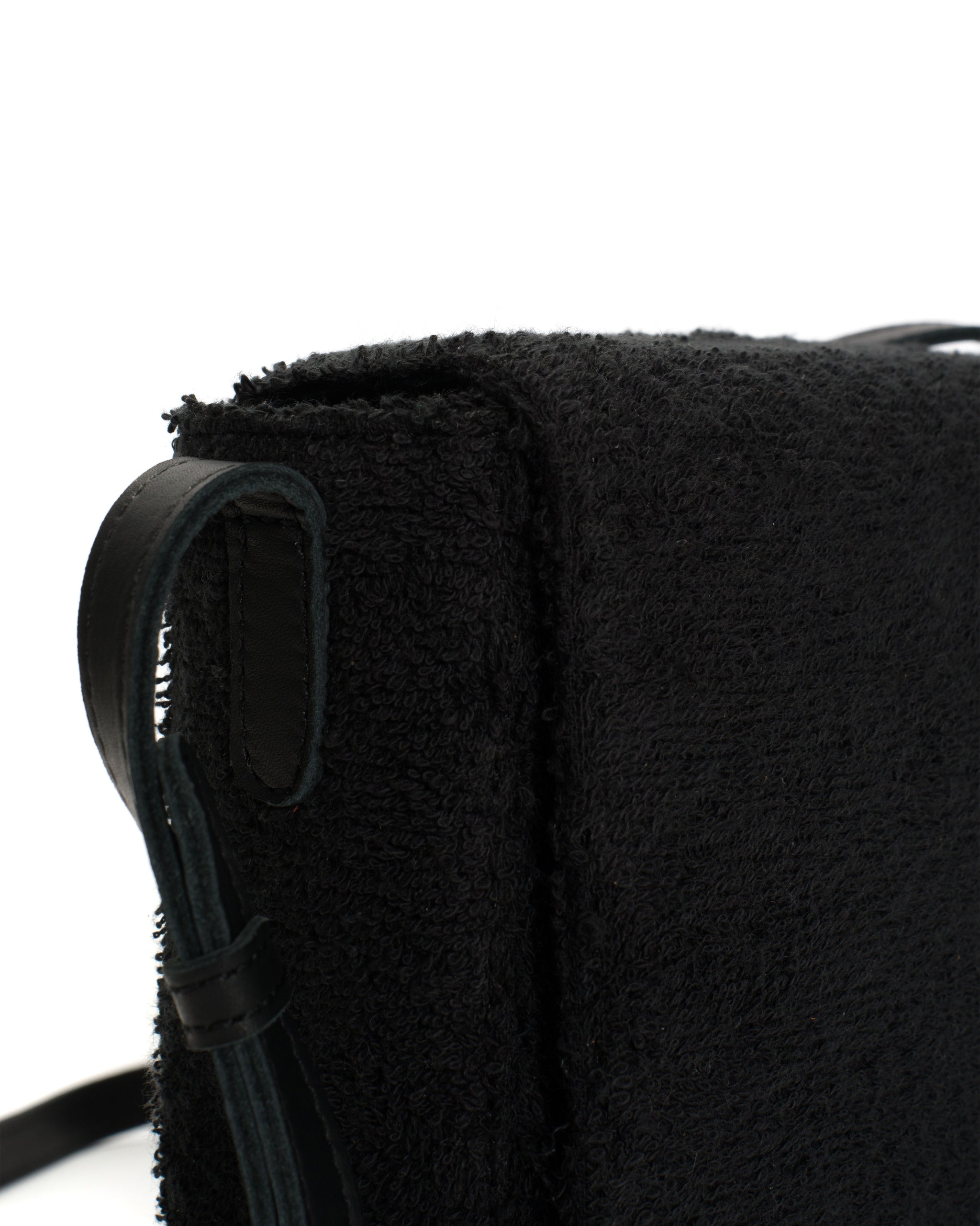 Sicha crossover bag Cotton towel Off black - Anonymous Copenhagen