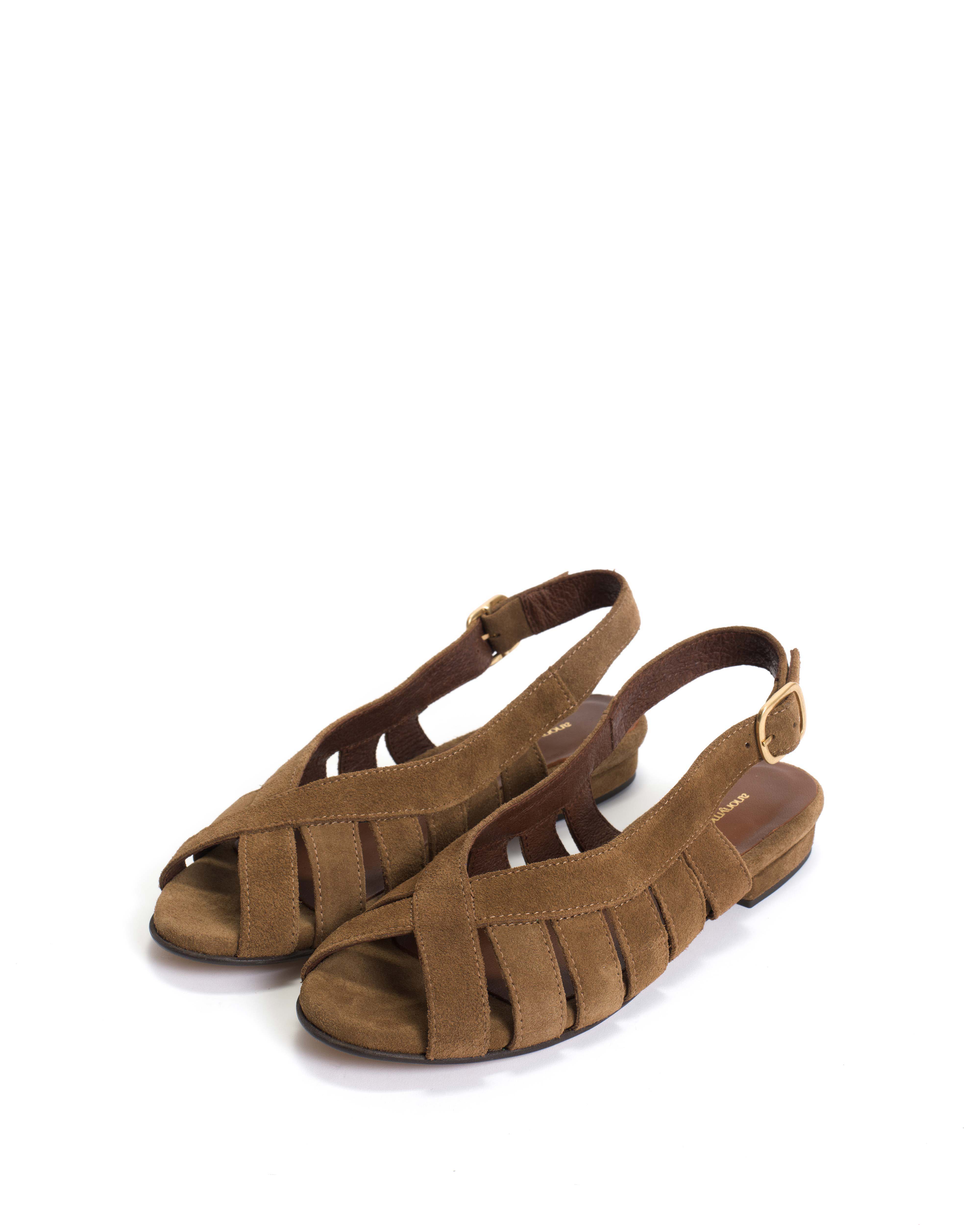 Sophie 20 Calf suede Cinnamon