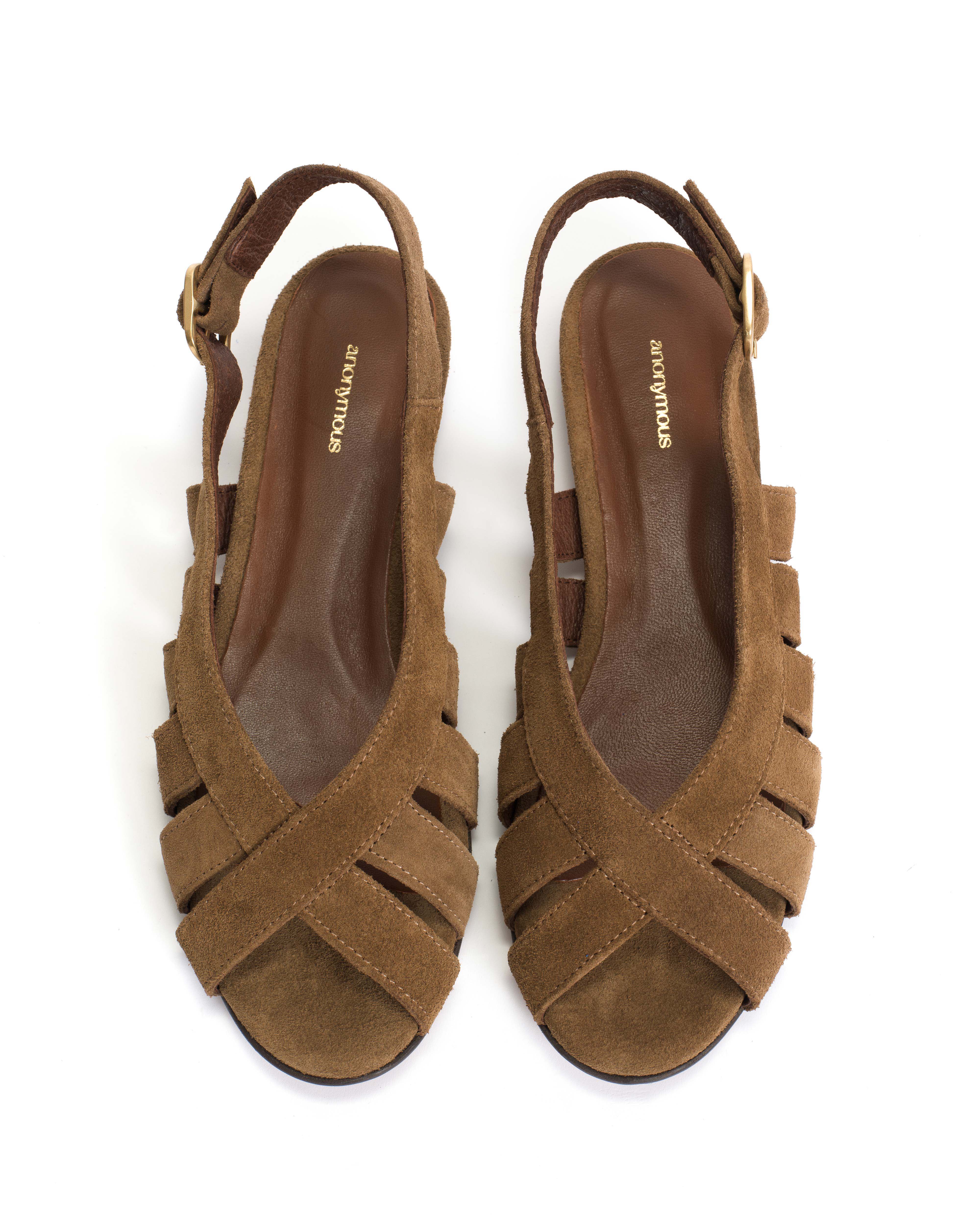 Sophie 20 Calf suede Cinnamon