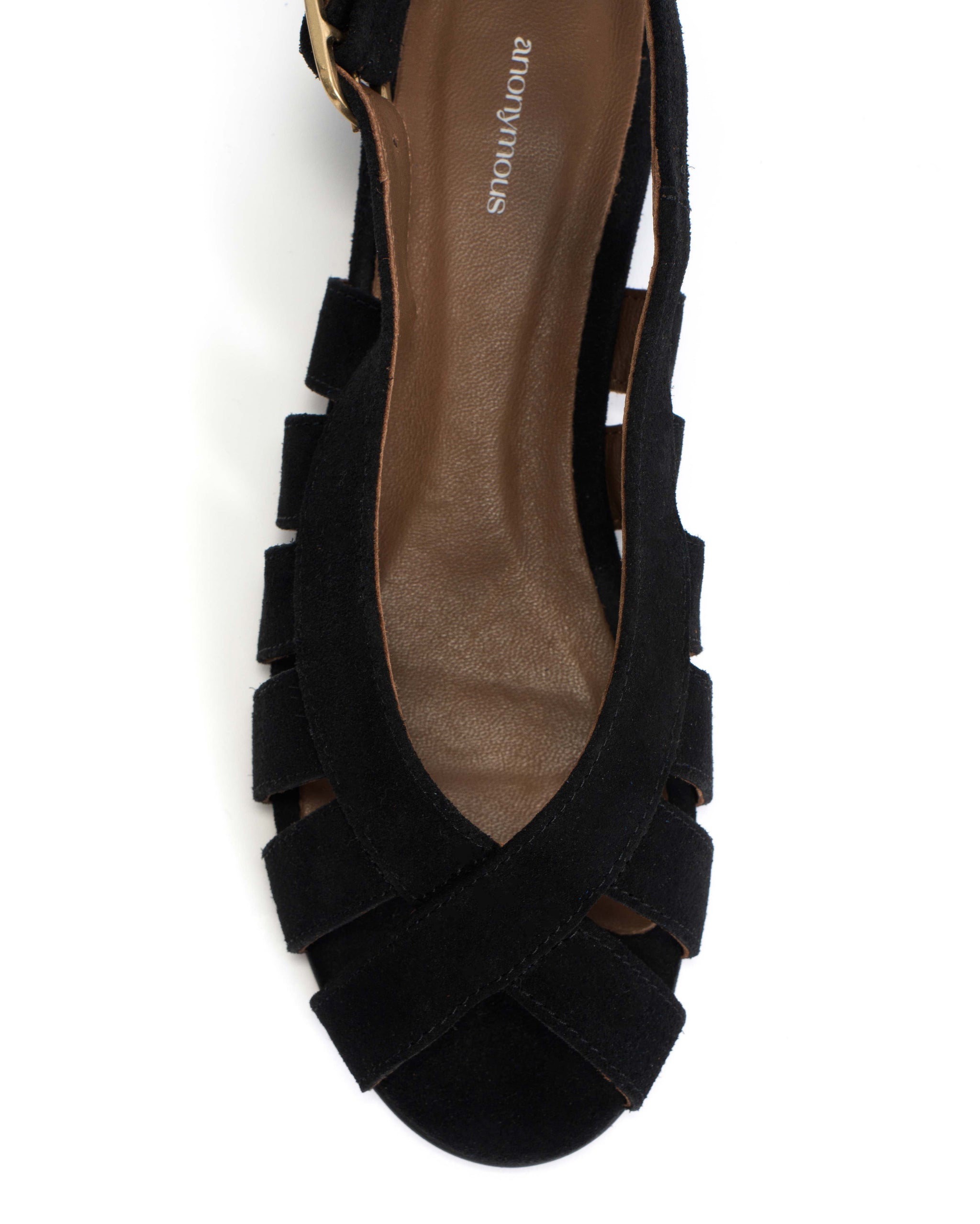 Sophie 20 Calf suede Black - Anonymous Copenhagen