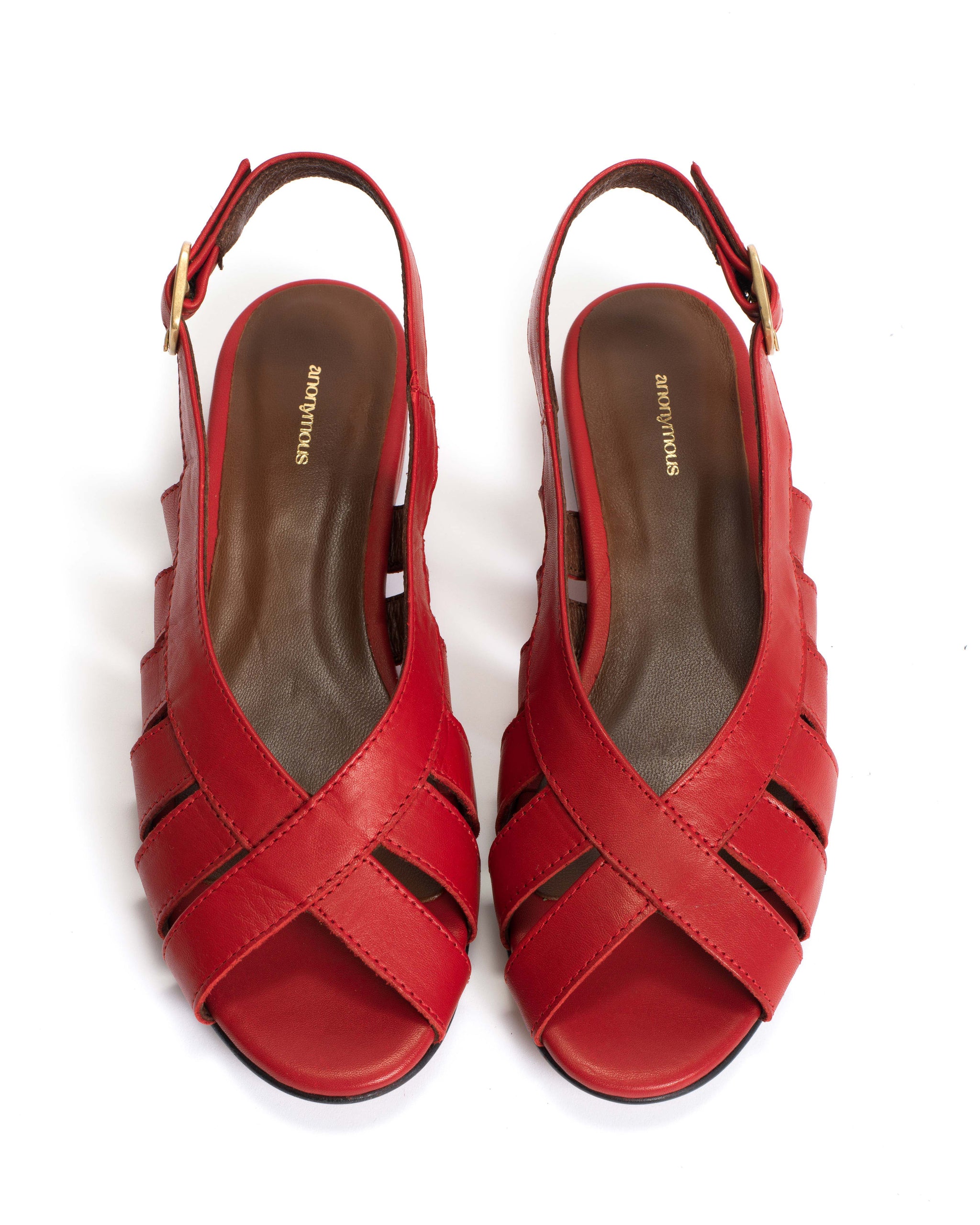 Sophie 20 Soft calf Ruby red - Anonymous Copenhagen