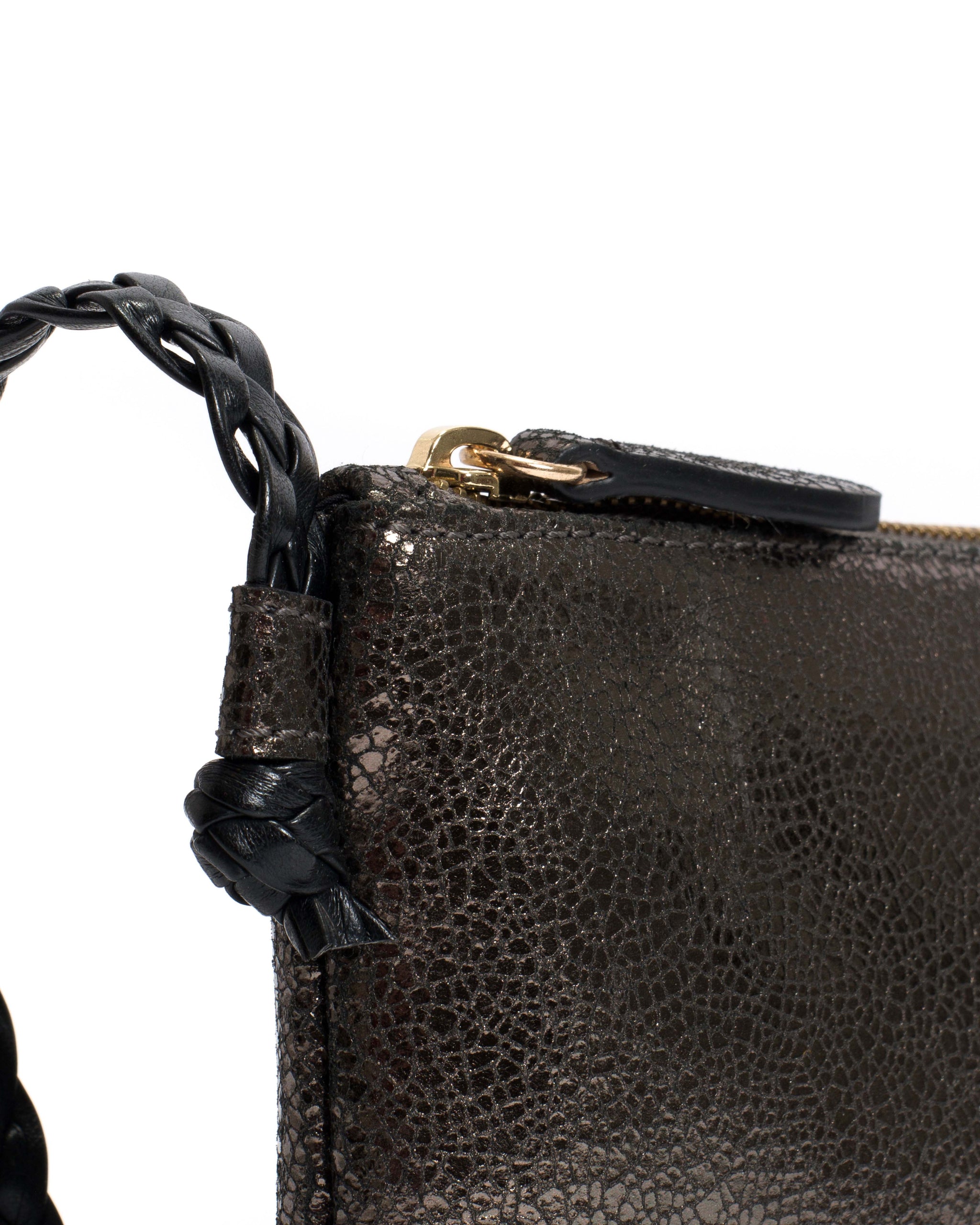 Thinna clutch Crackled metallic goat Platinum - Anonymous Copenhagen