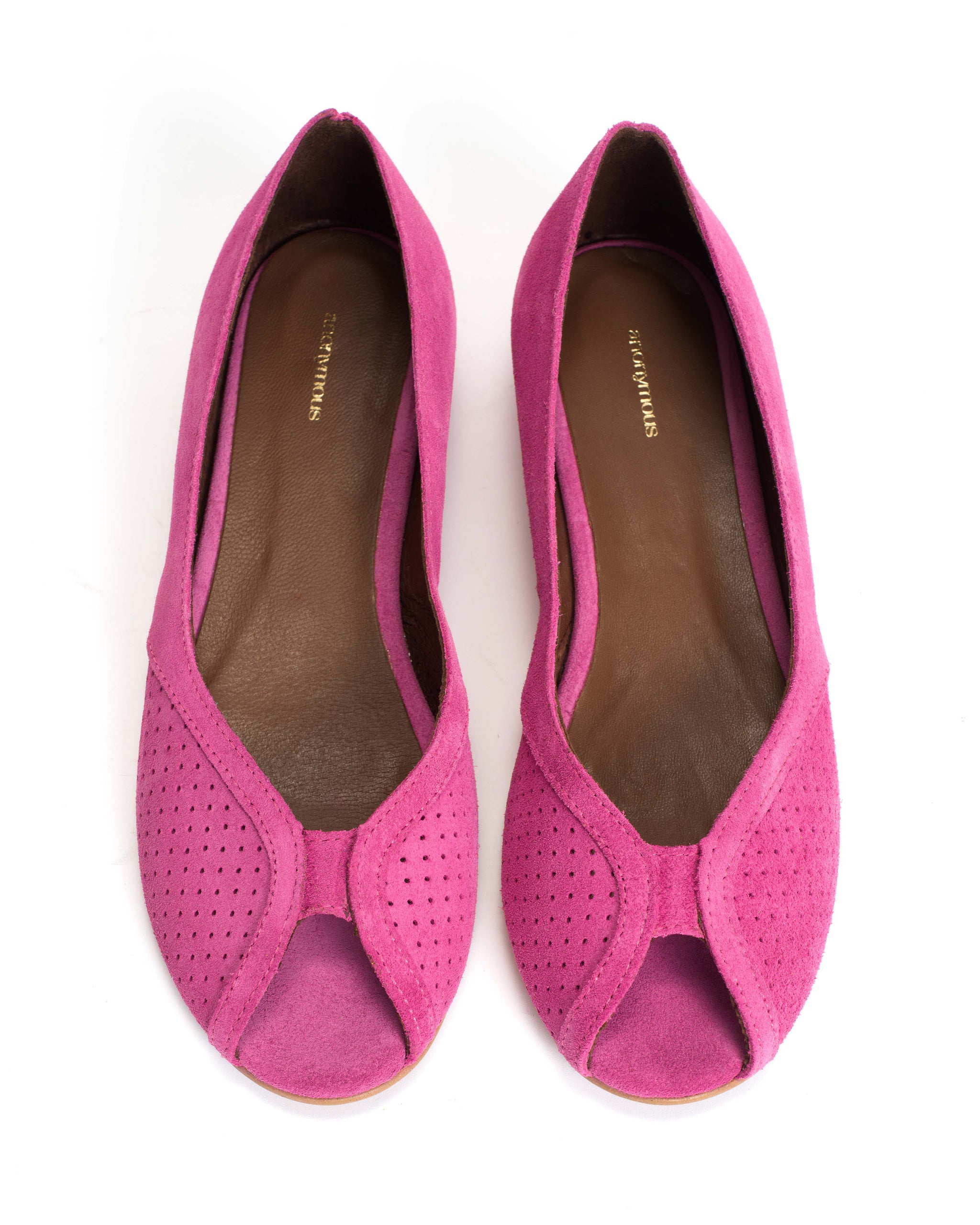 Tiffy Calf suede Raspberry sorbet - Anonymous Copenhagen