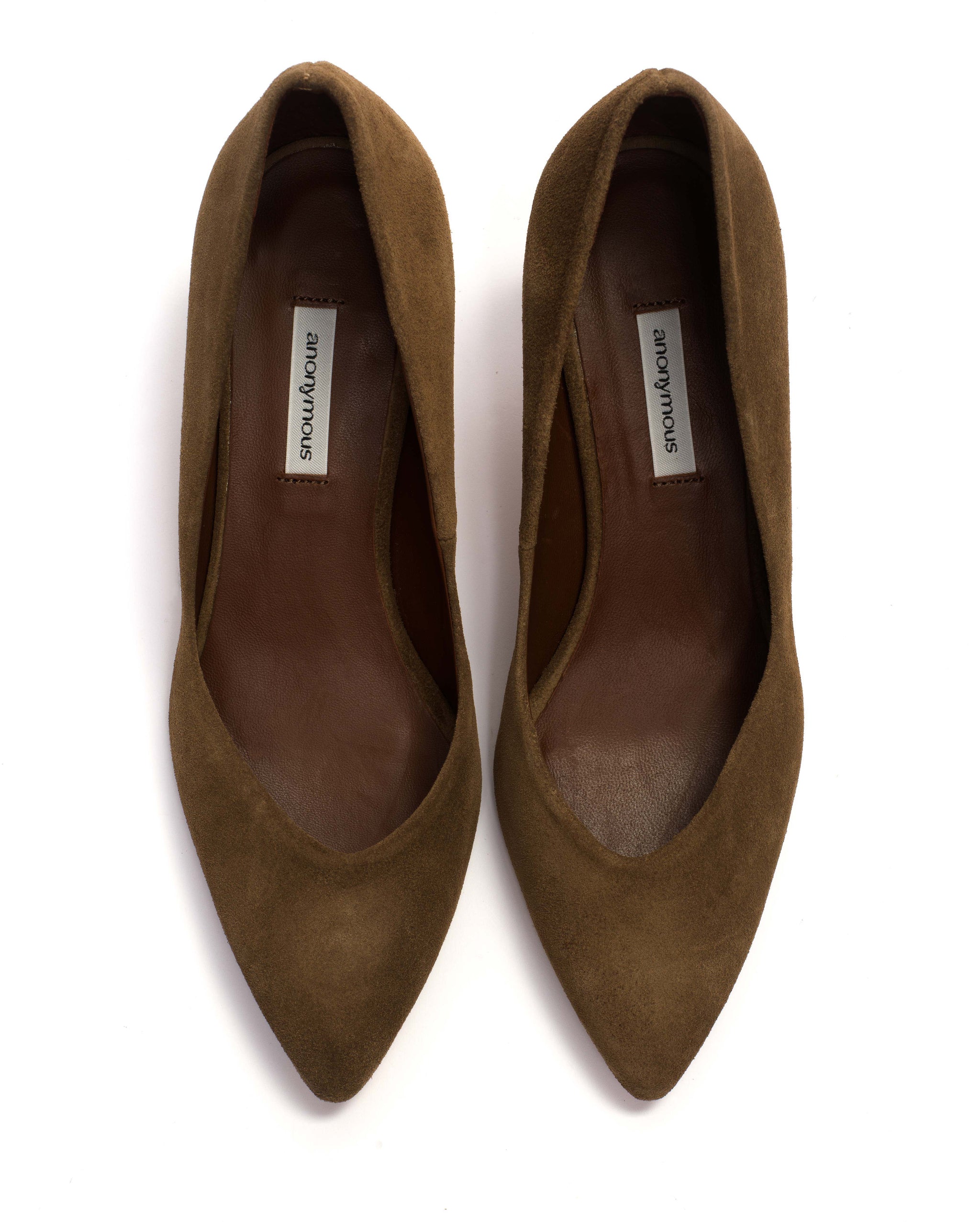 Trini 55 Calf suede Cinnamon - Anonymous Copenhagen