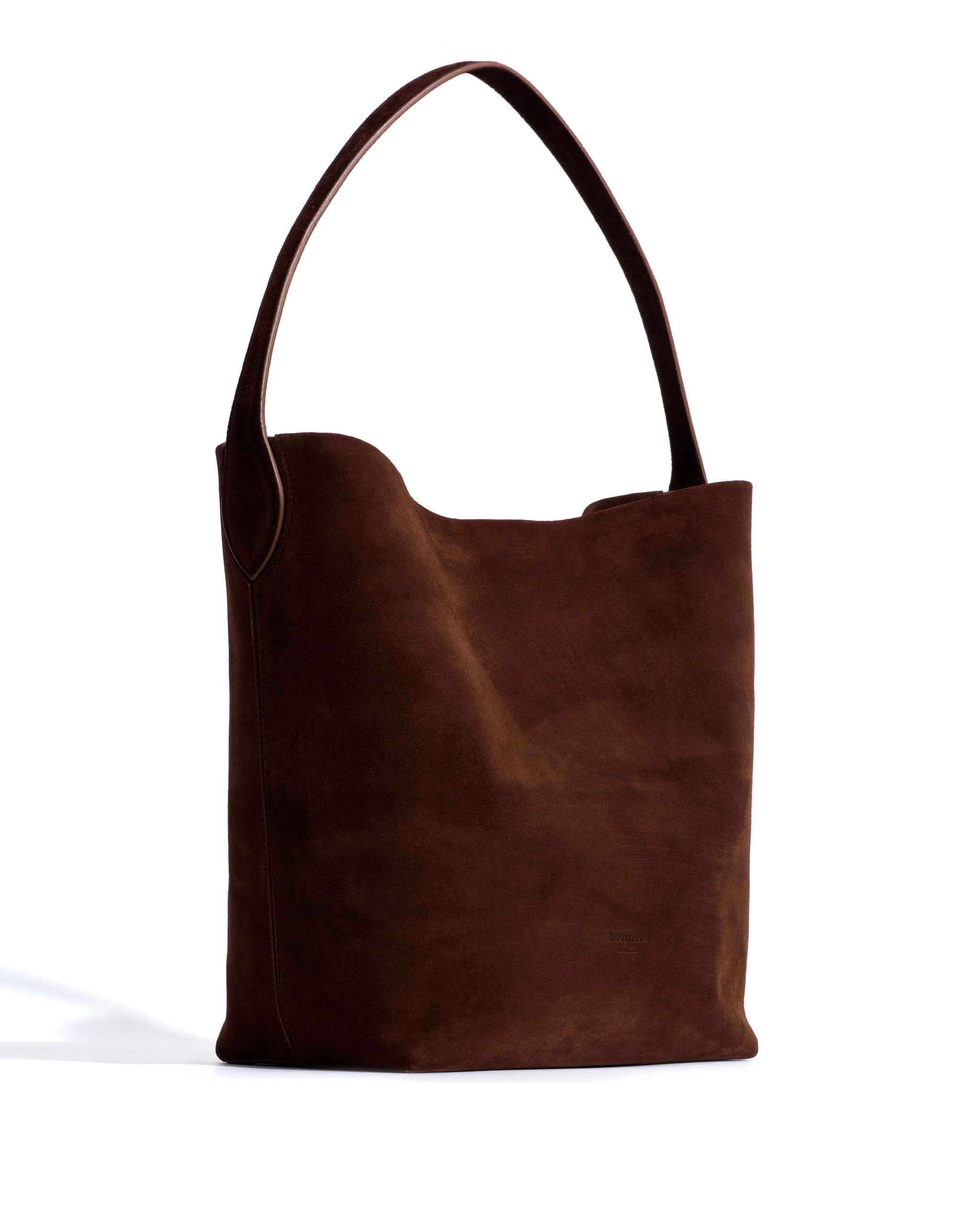 Versa everyday bag Calf suede Chocolate - Anonymous Copenhagen Bags