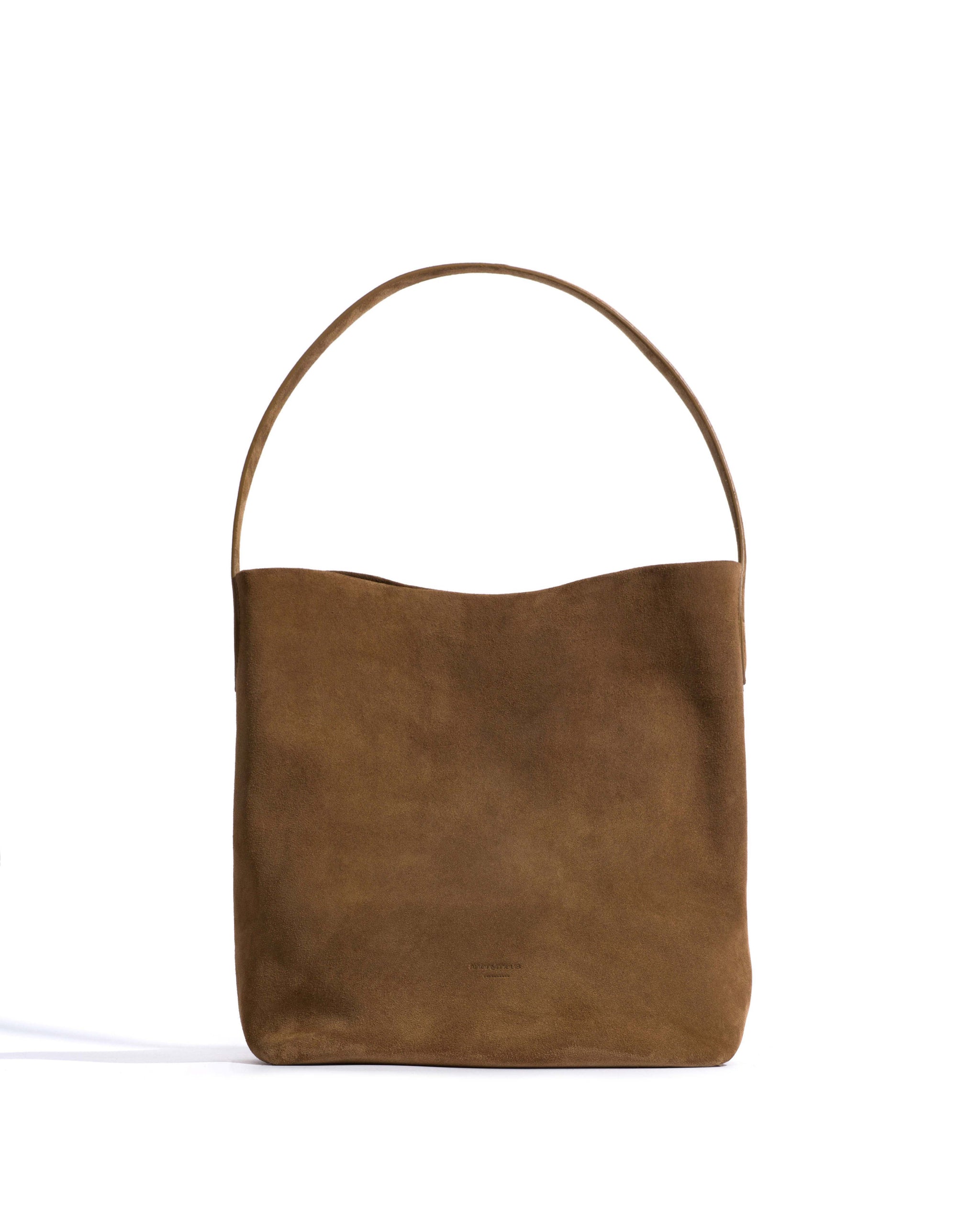 Versa everyday bag Calf suede Cinnamon - Anonymous Copenhagen Bags