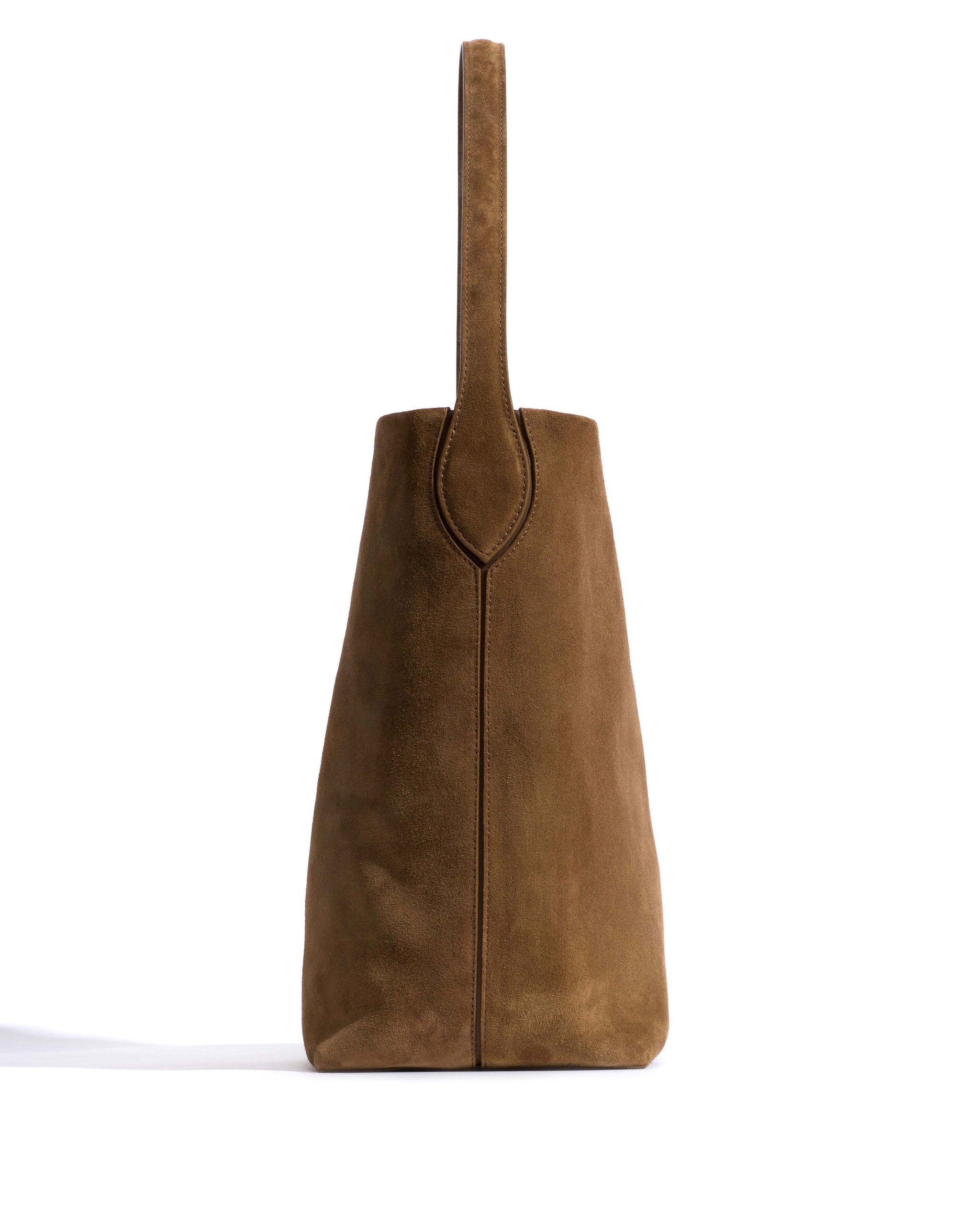 Versa everyday bag Calf suede Cinnamon - Anonymous Copenhagen Bags