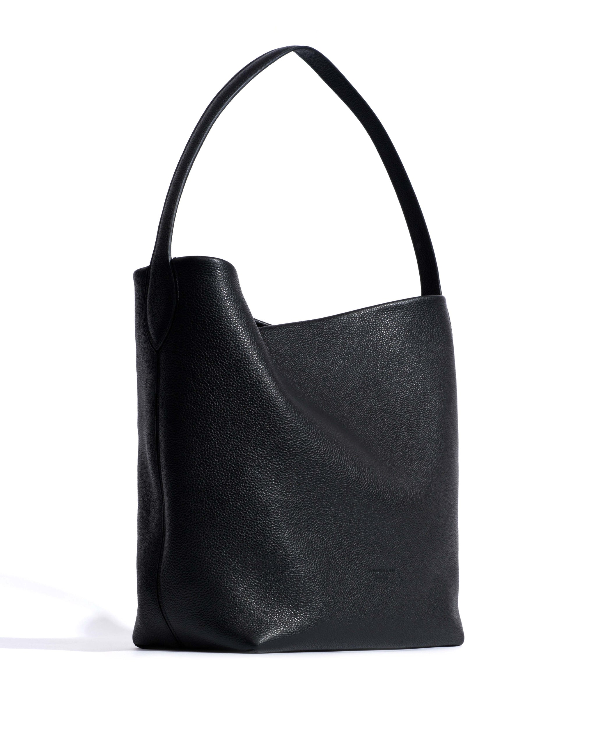 Versa everyday bag Pebbled soft calf Black - Anonymous Copenhagen Bags