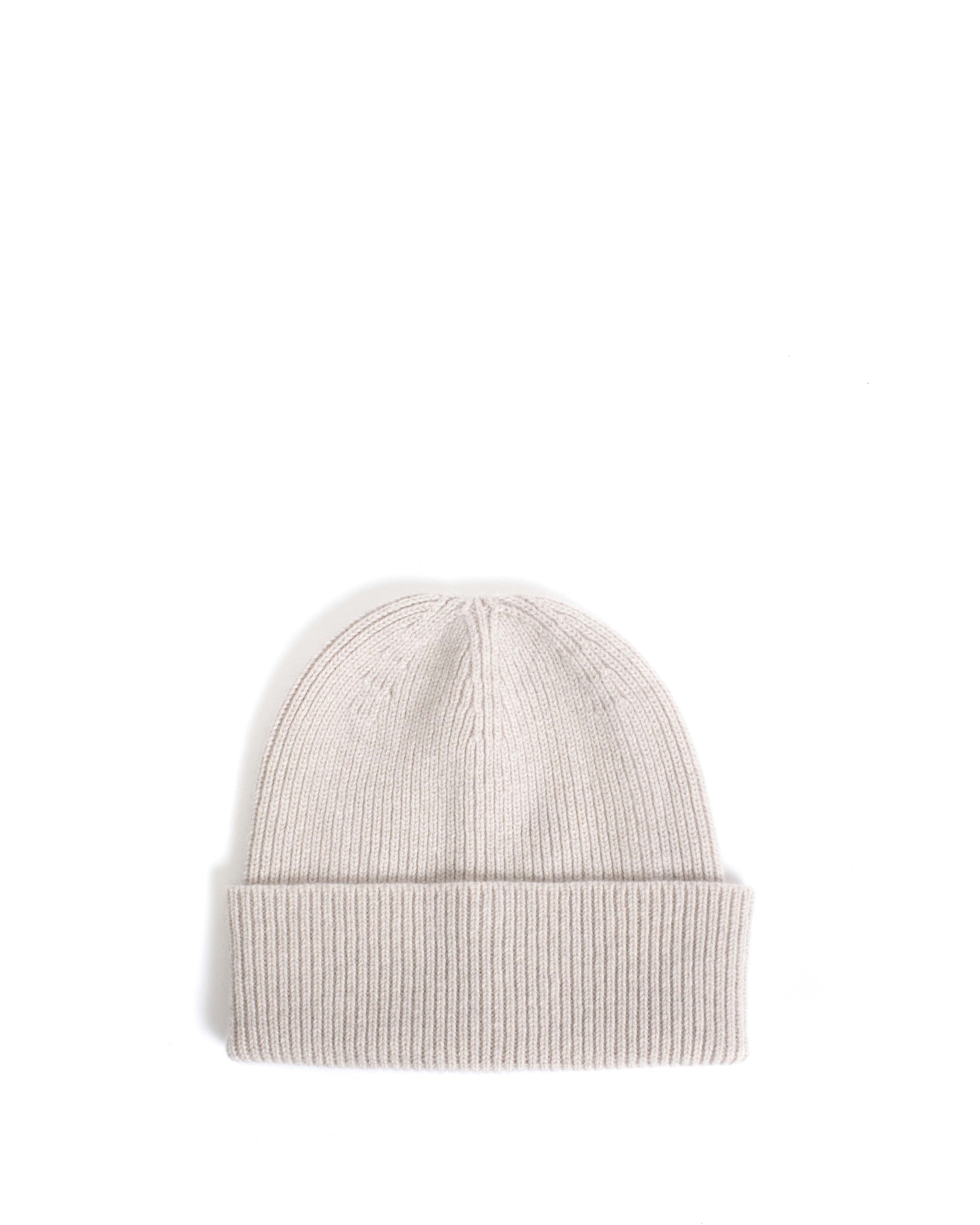 Vinni beanie 100% cashmere Ivory - Anonymous Copenhagen