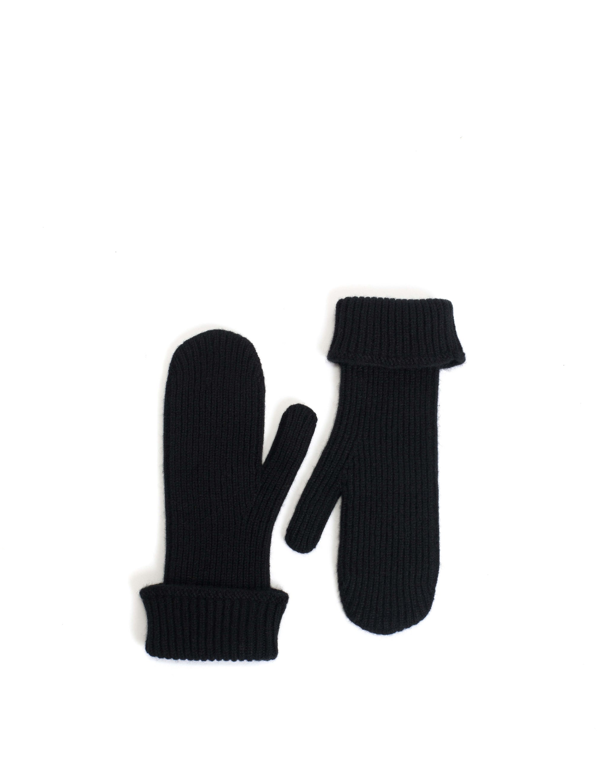 Vinni mitten 100% cashmere Black - Anonymous Copenhagen
