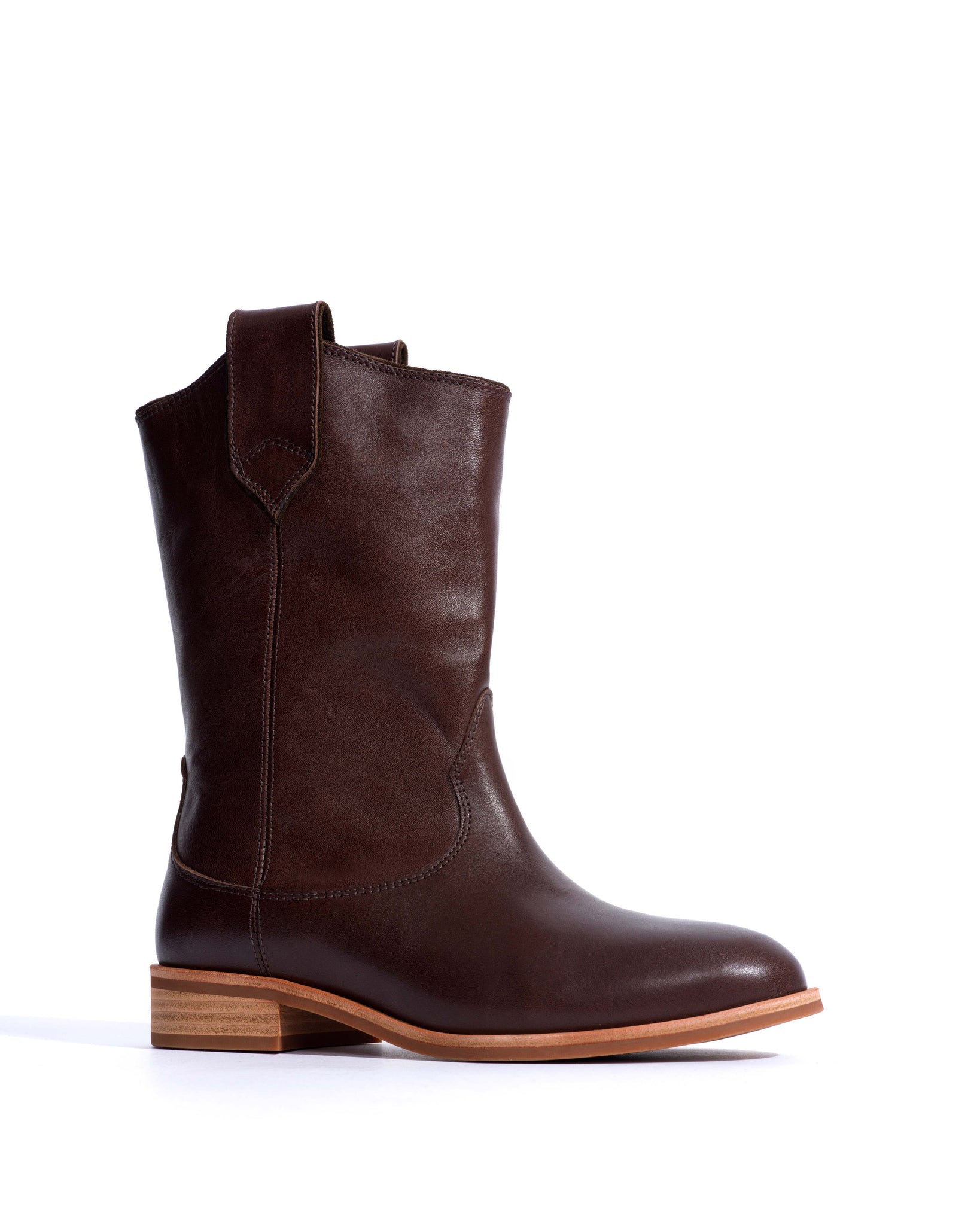 Claudia Vegetal soft calf Coffee brown - Anonymous Copenhagen Ankle boots