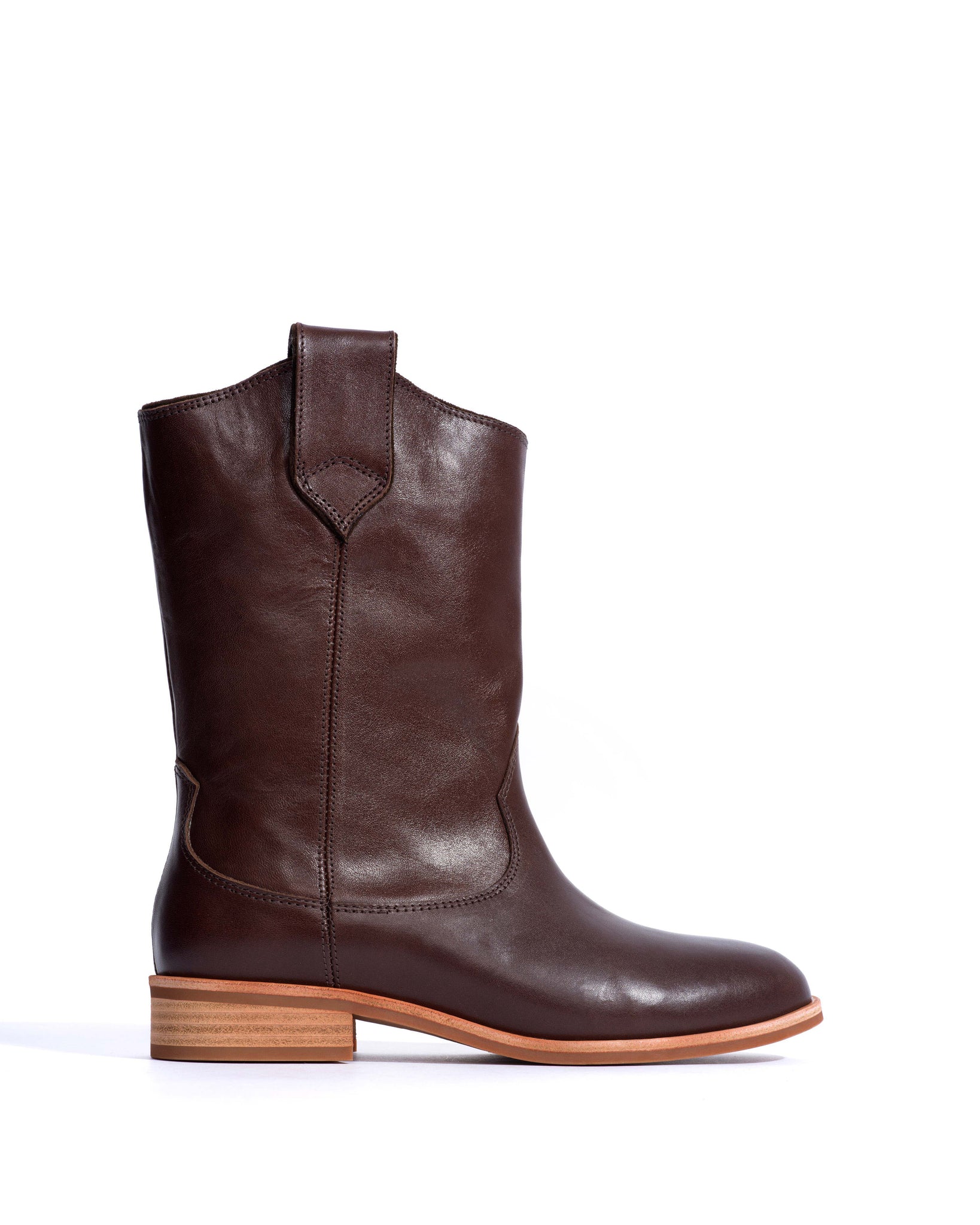Claudia Vegetal soft calf Coffee brown - Anonymous Copenhagen Ankle boots
